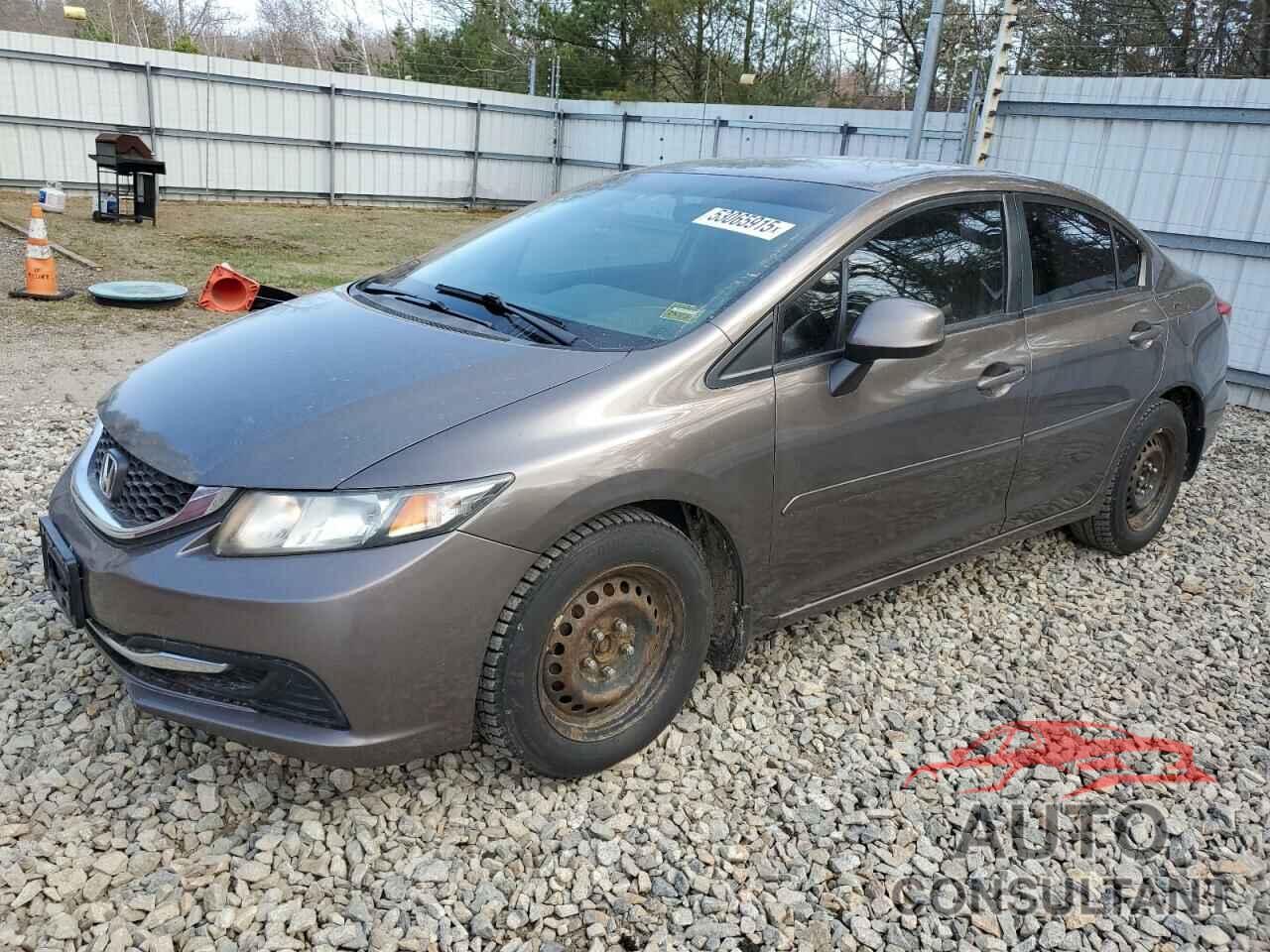 HONDA CIVIC 2013 - 2HGFB2F56DH526834