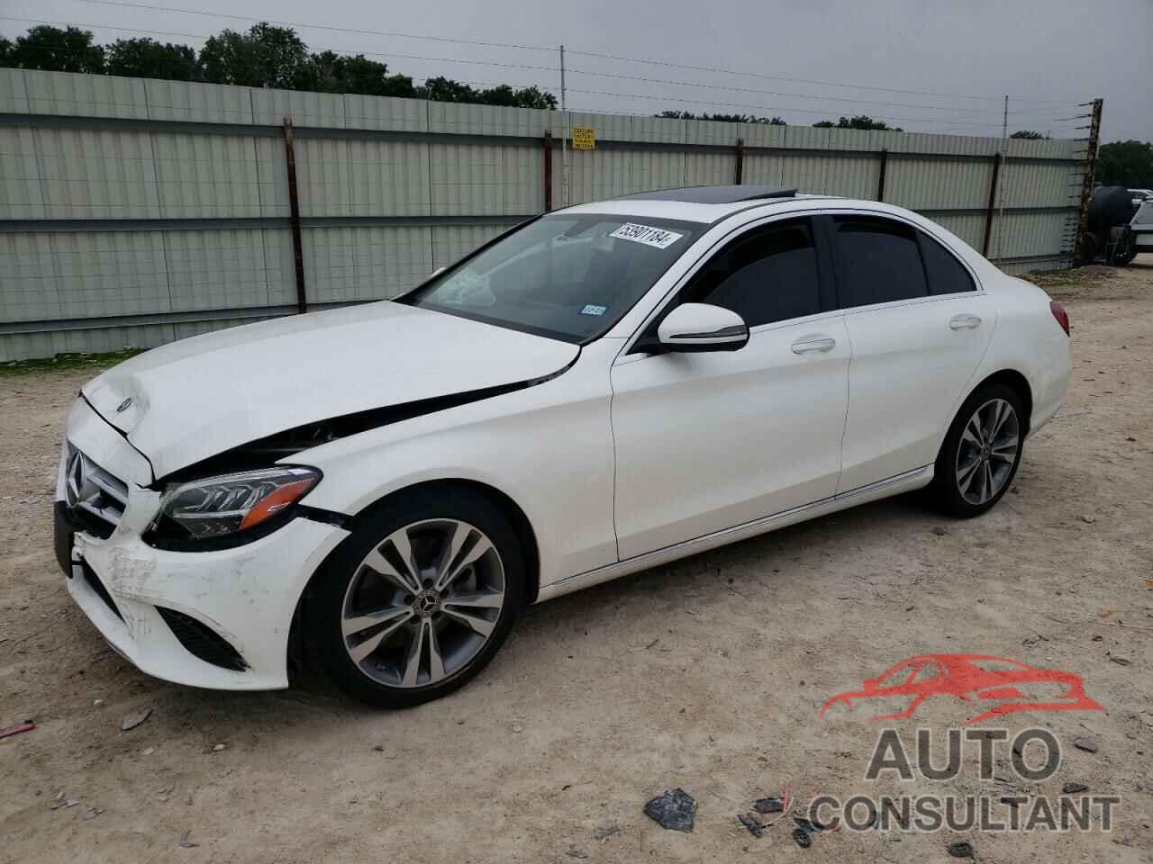MERCEDES-BENZ C-CLASS 2019 - WDDWF8DB8KR483289