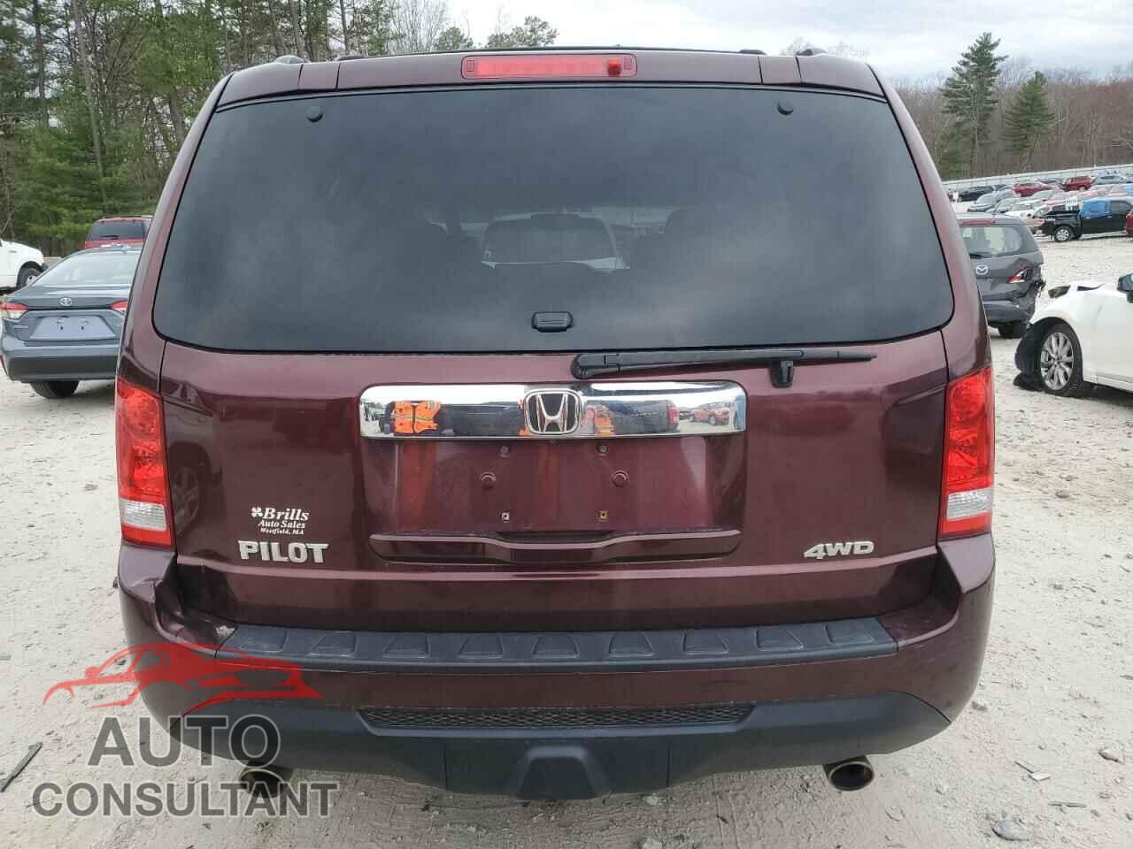 HONDA PILOT 2012 - 5FNYF4H55CB045112