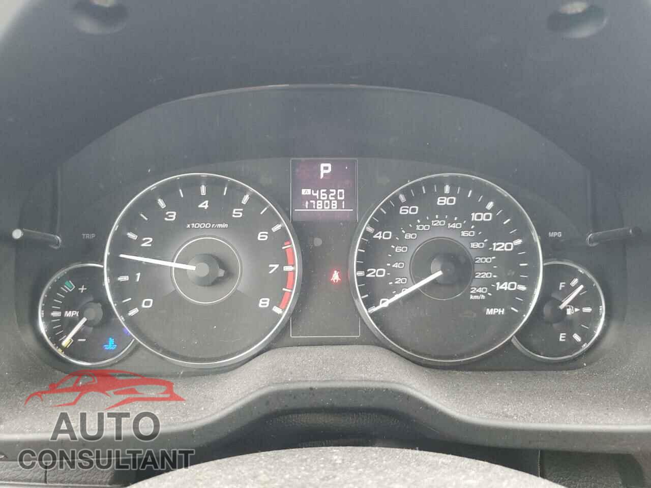 SUBARU OUTBACK 2012 - 4S4BRCCC8C3280478