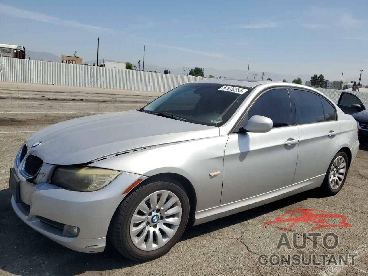BMW 3 SERIES 2009 - WBAPH57559NL79872