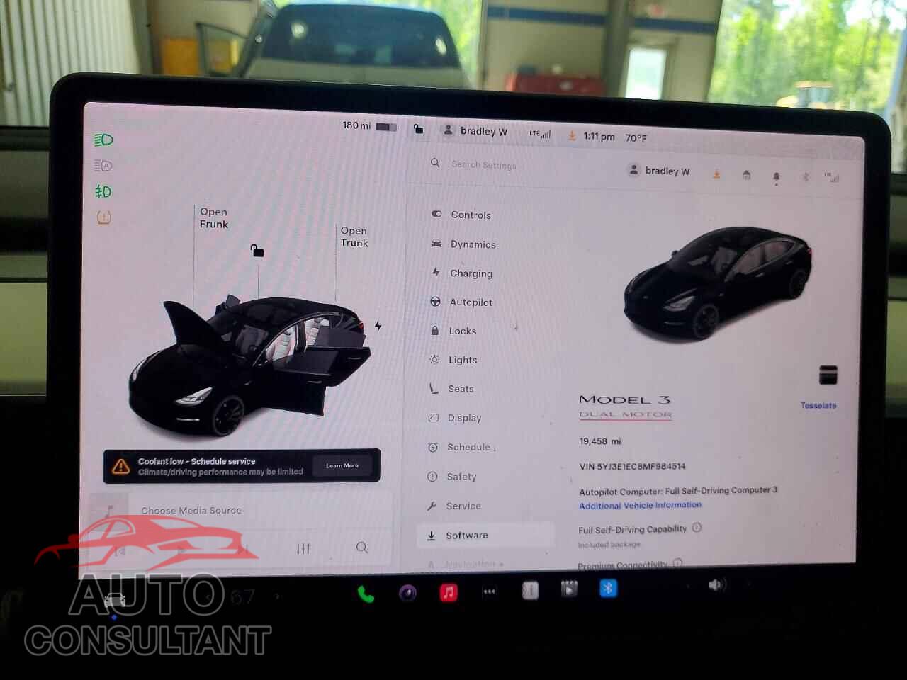 TESLA MODEL 3 2021 - 5YJ3E1EC8MF984514