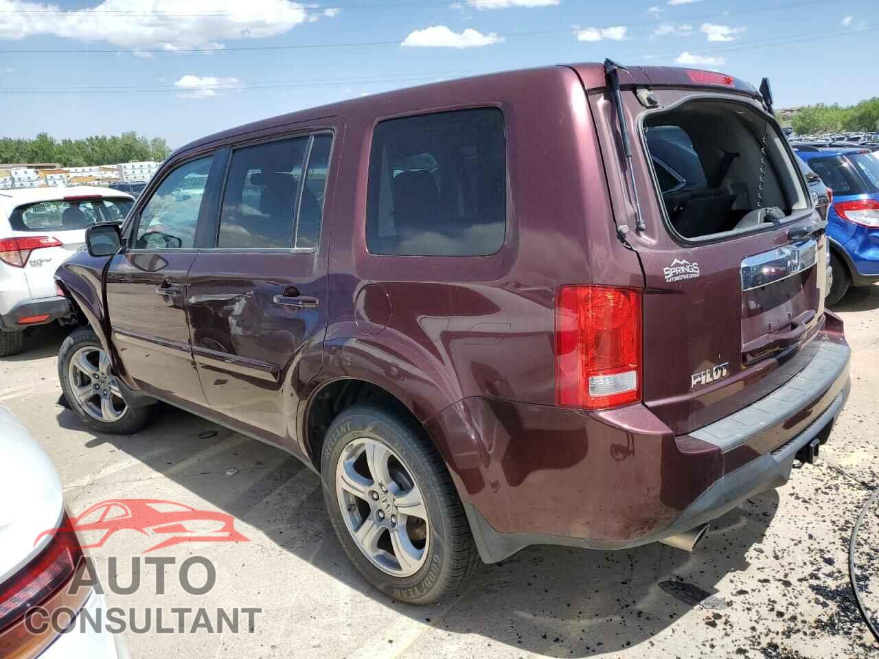 HONDA PILOT 2013 - 5FNYF3H54DB041533