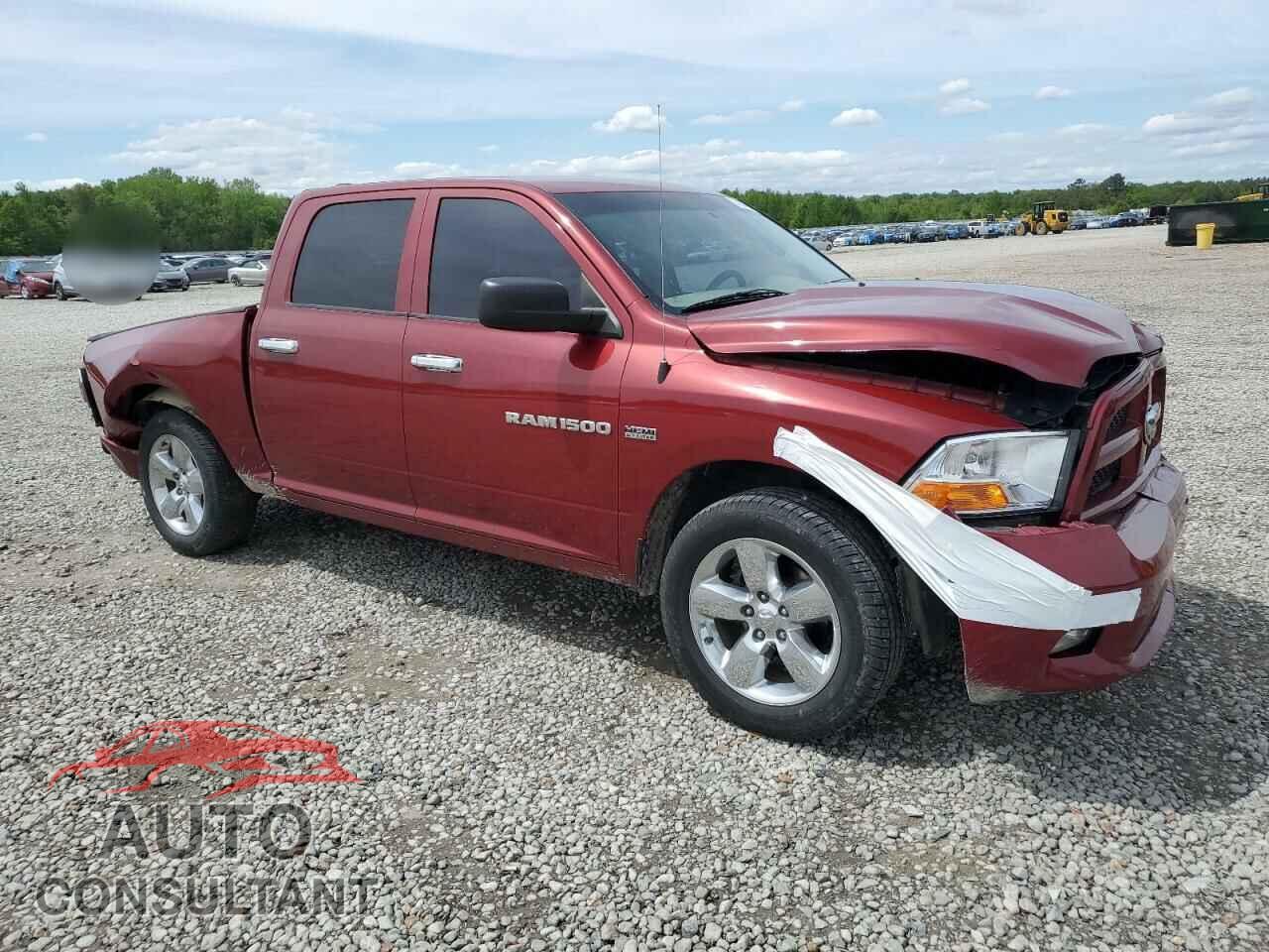 DODGE RAM 1500 2012 - 1C6RD6KT8CS193455