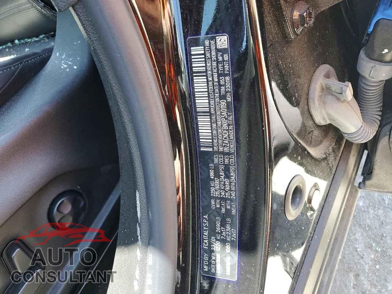 DODGE ALL OTHER 2023 - ZACNDFBNXP3A01190