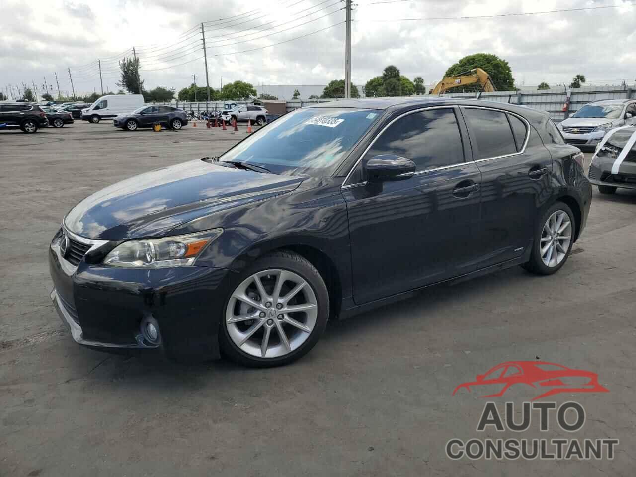 LEXUS CT 200 2012 - JTHKD5BH5C2122602