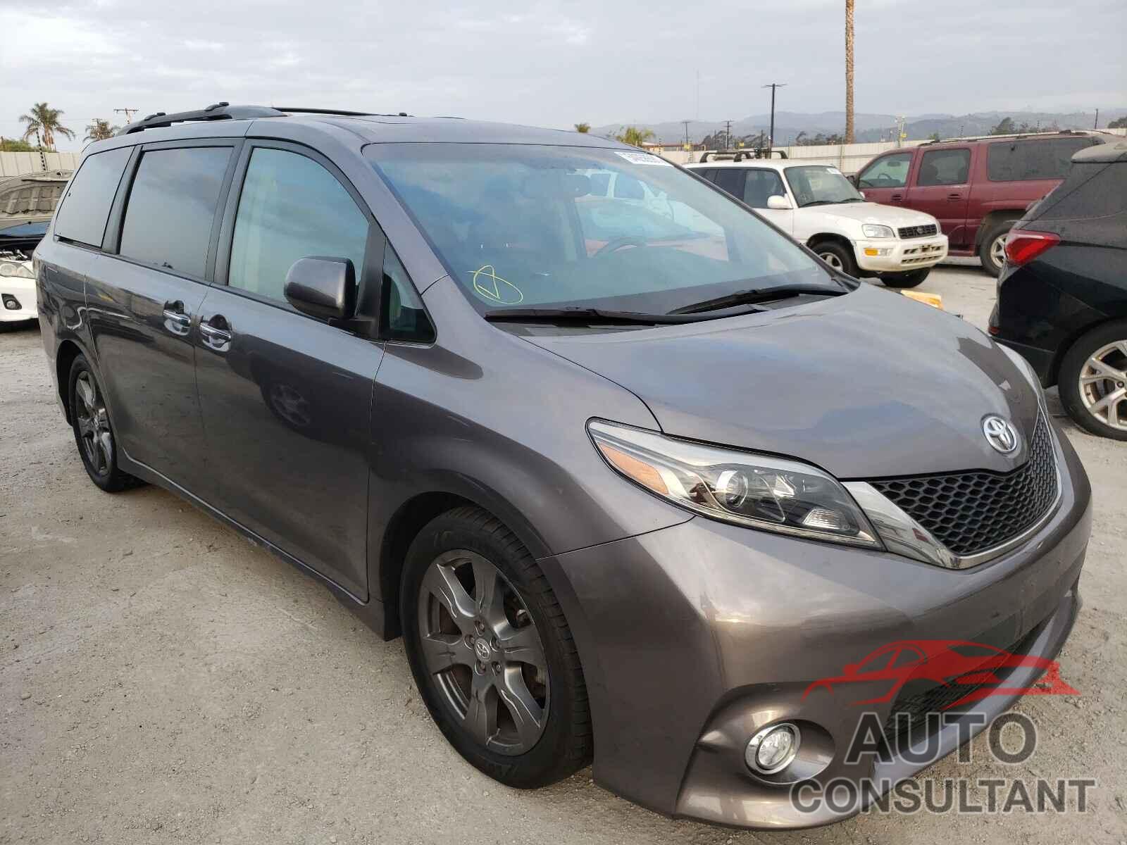 TOYOTA SIENNA 2017 - 5TDXZ3DC1HS777838