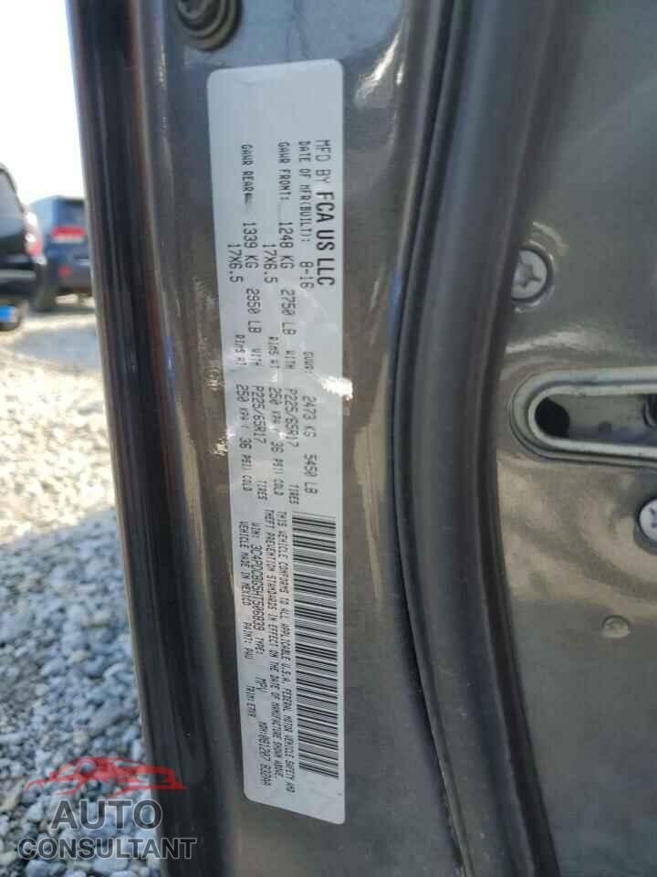 DODGE JOURNEY 2017 - 3C4PDCBG5HT506839