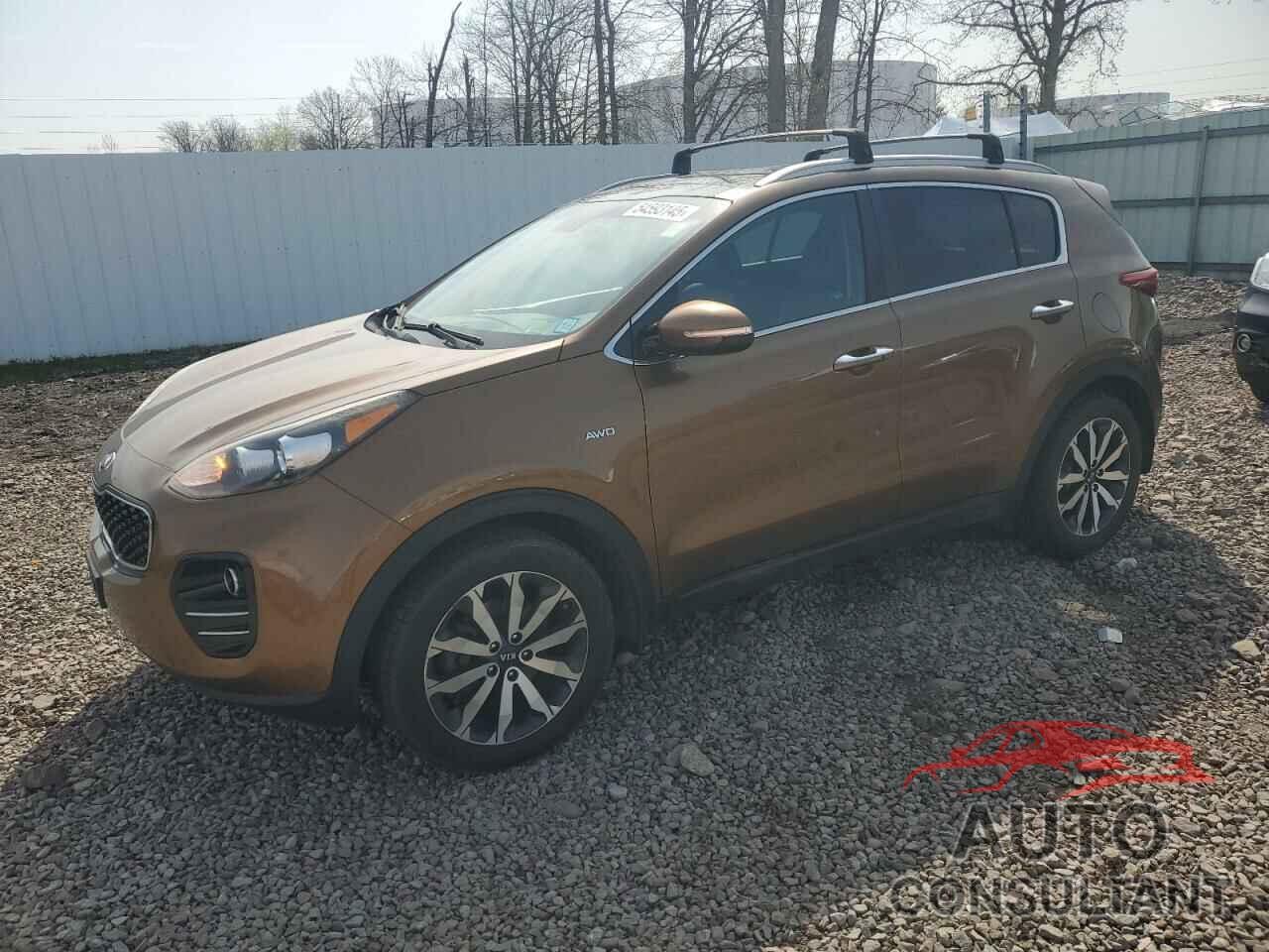 KIA SPORTAGE 2017 - KNDPNCAC7H7149972