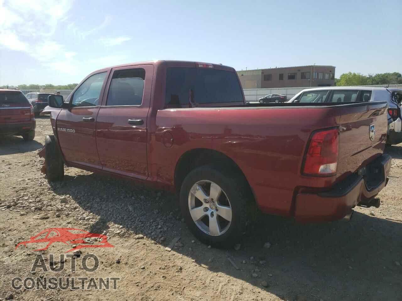DODGE RAM 1500 2012 - 1C6RD6KT4CS224183