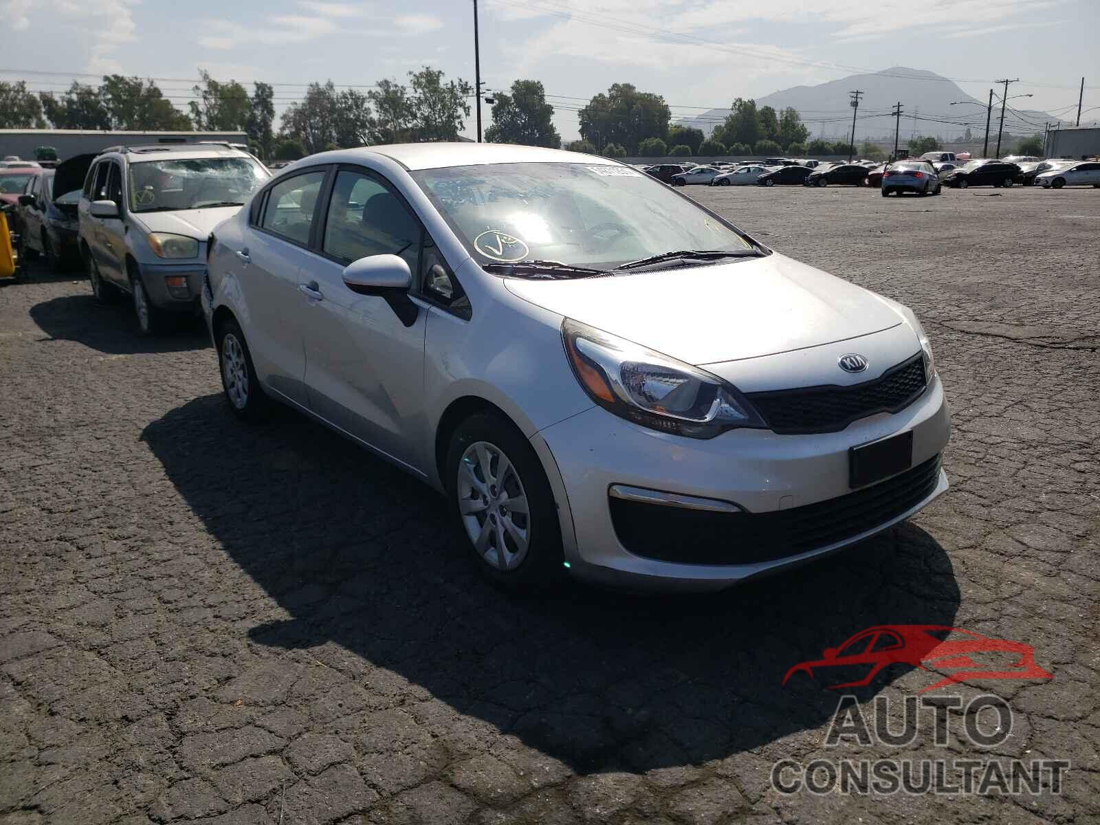 KIA RIO 2016 - KNADM4A38G6637471