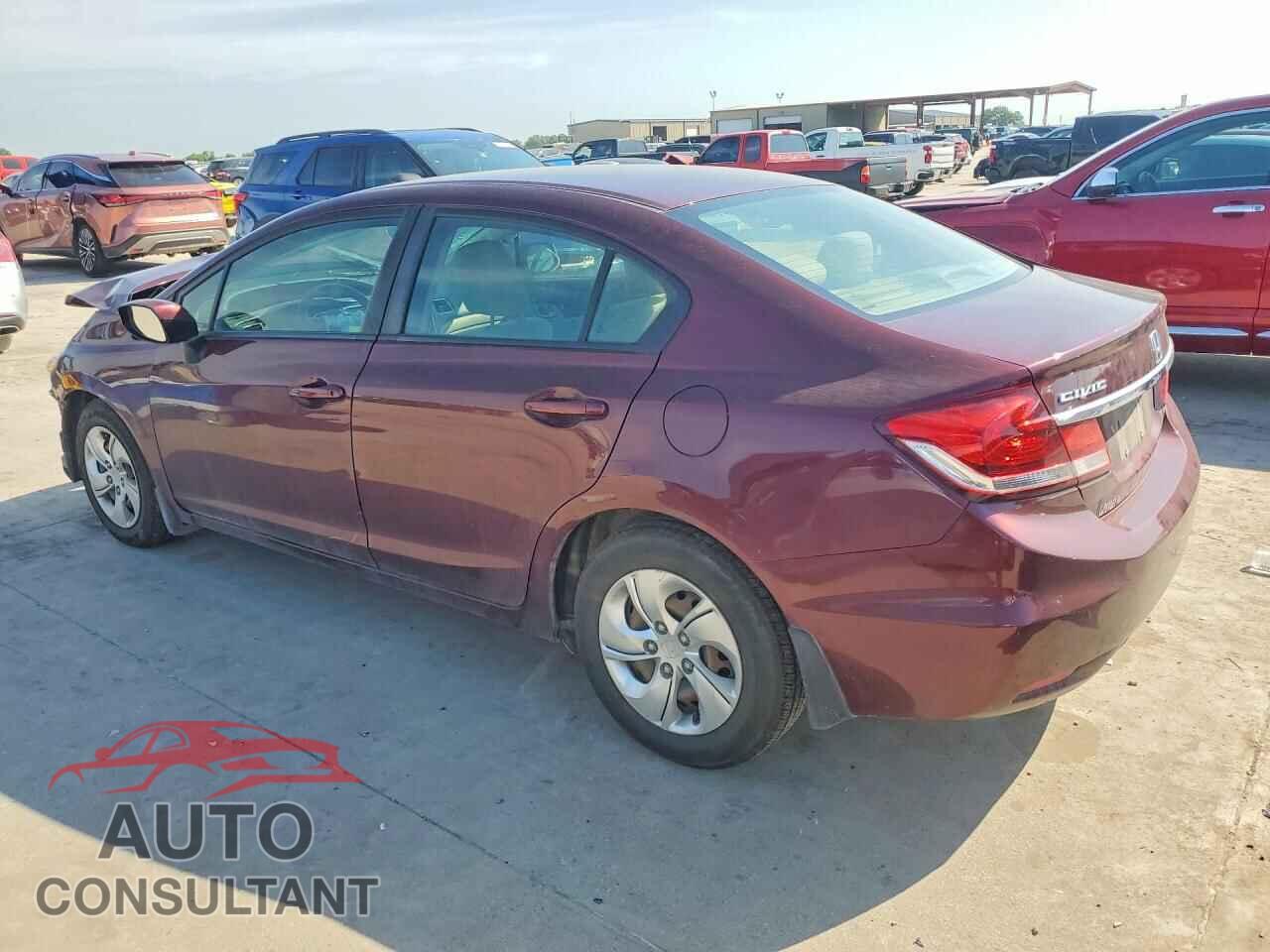 HONDA CIVIC 2013 - 19XFB2F56DE098256