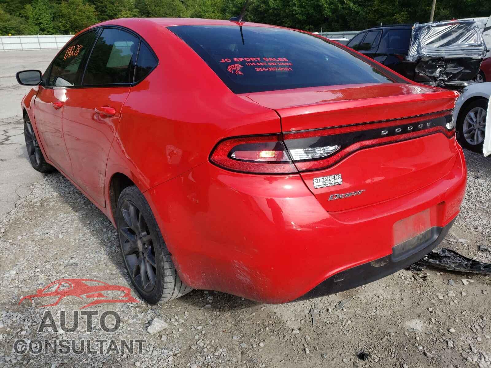 DODGE DART 2016 - 1C3CDFAA2GD703974