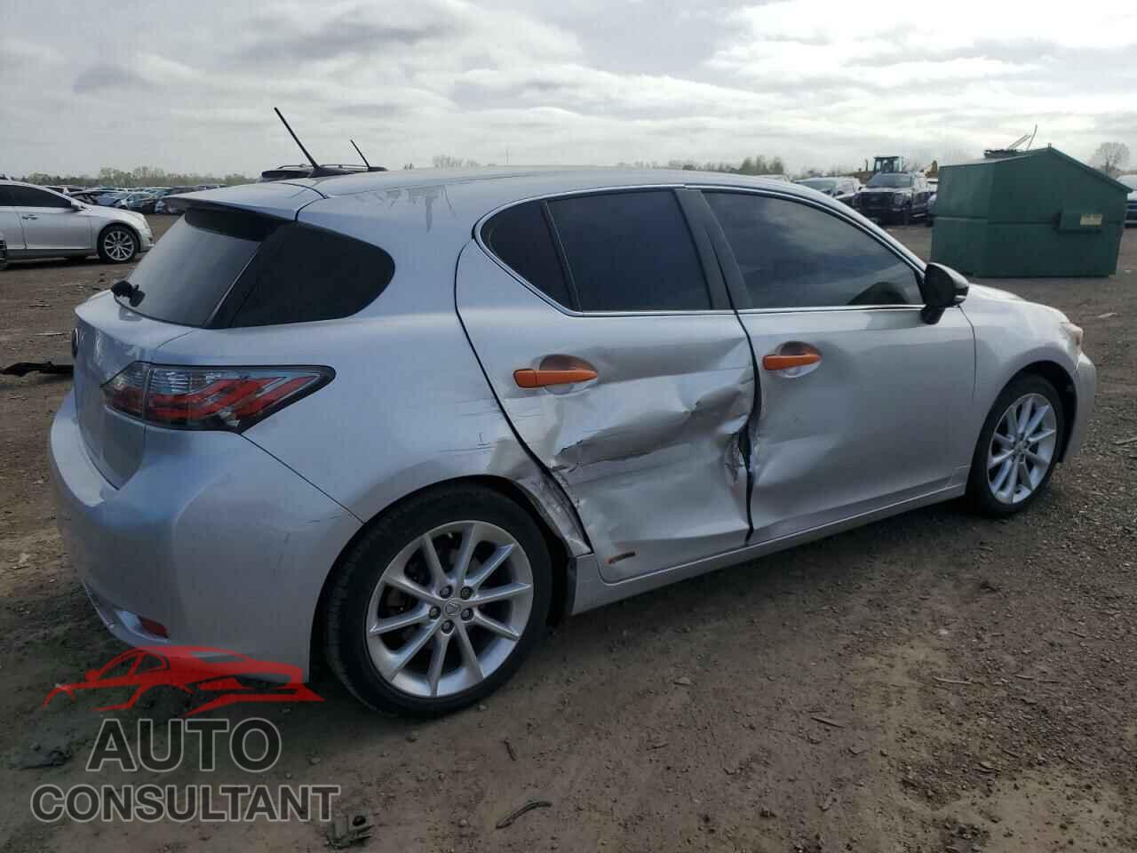 LEXUS CT 200 2012 - JTHKD5BH9C2074084