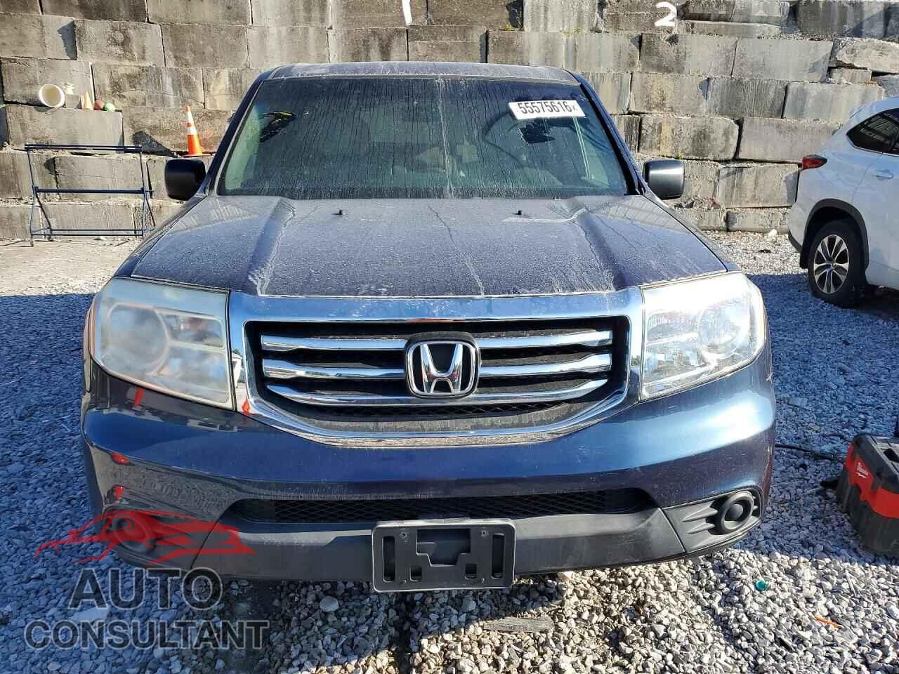HONDA PILOT 2012 - 5FNYF4H25CB005781