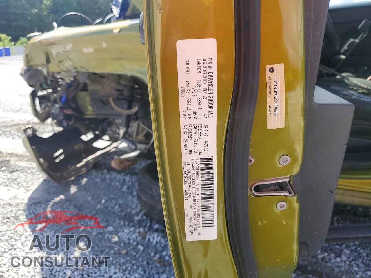JEEP PATRIOT 2012 - 1C4NJPBB2CD686419
