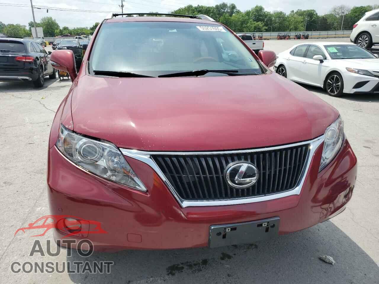 LEXUS RX350 2012 - 2T2ZK1BA0CC078698