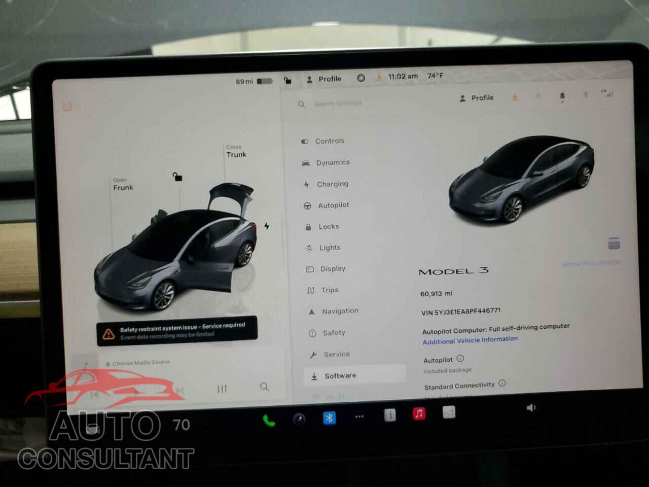 TESLA MODEL 3 2023 - 5YJ3E1EA8PF446771