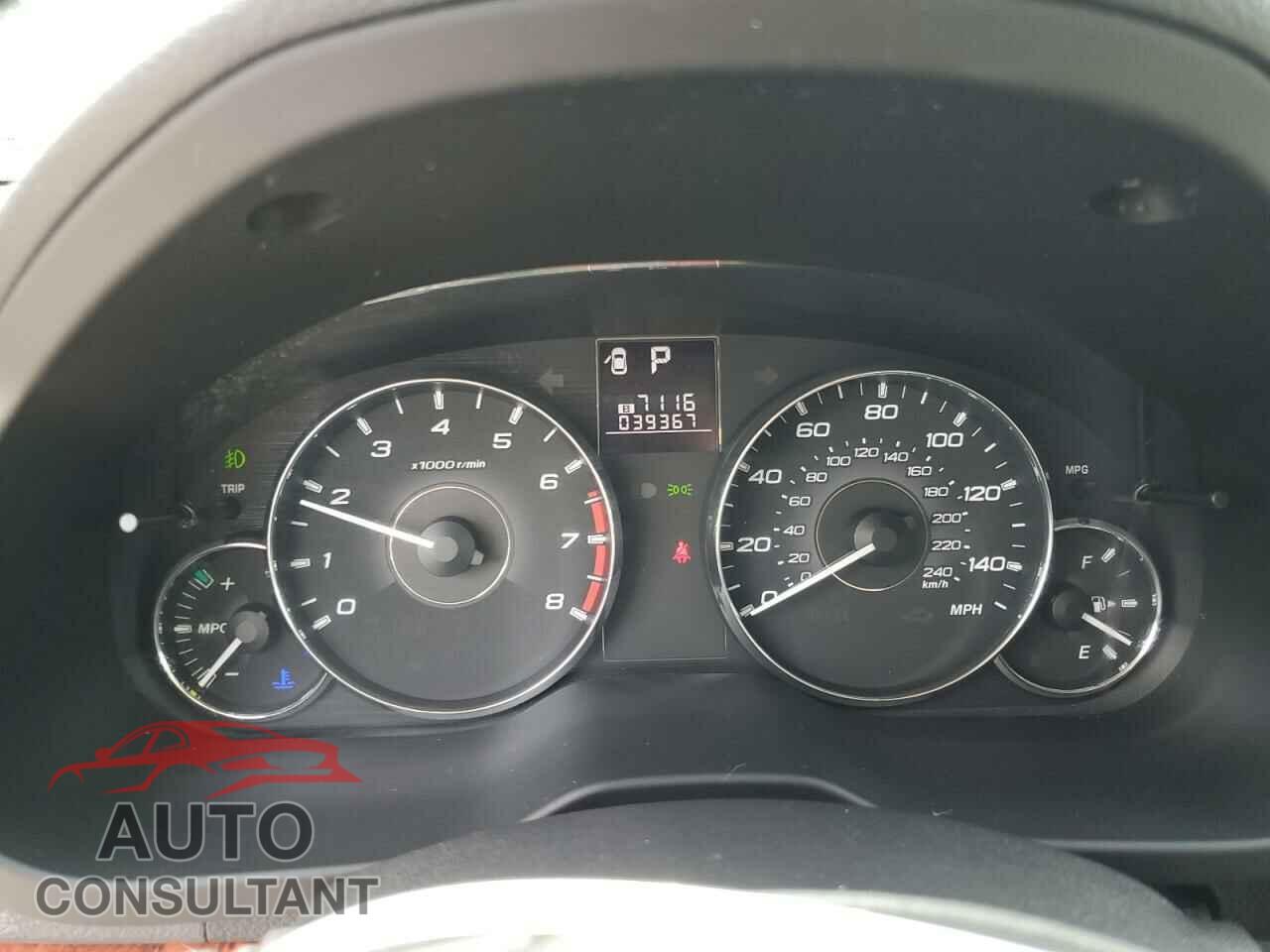SUBARU OUTBACK 2012 - 4S4BRBKC2C3219770
