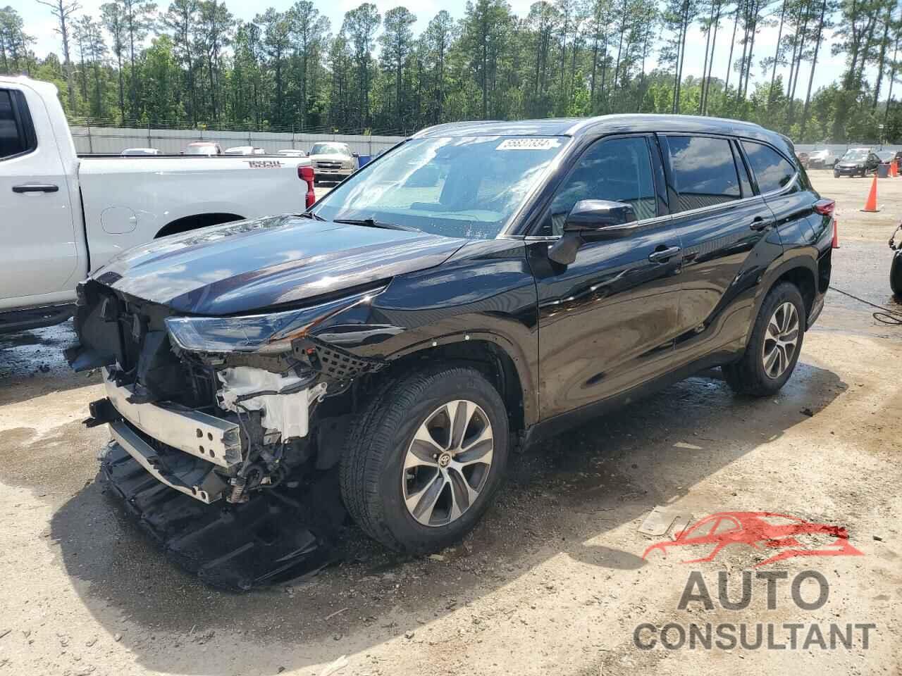 TOYOTA HIGHLANDER 2021 - 5TDGZRAH1MS051006