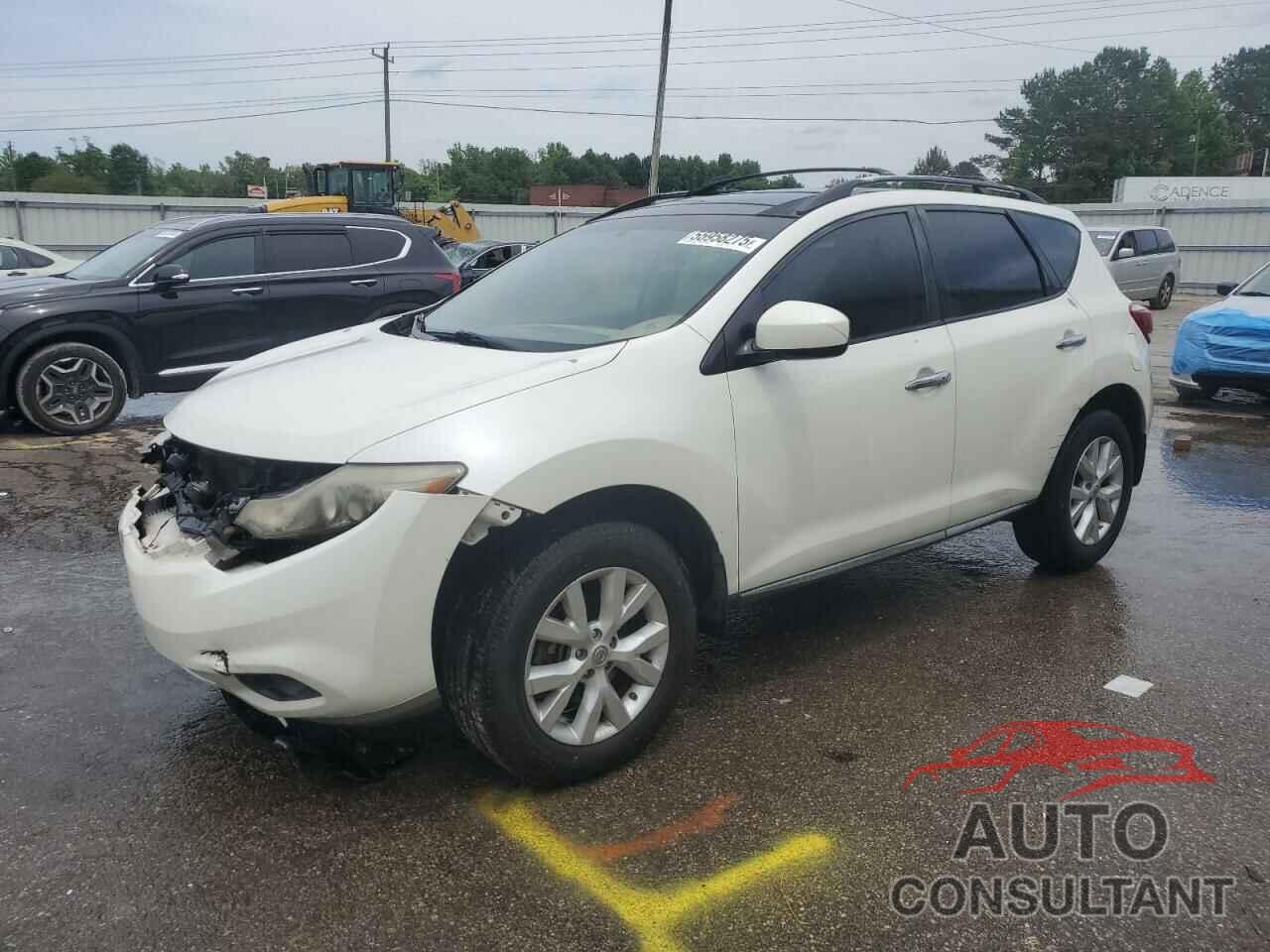 NISSAN MURANO 2012 - JN8AZ1MU3CW120958