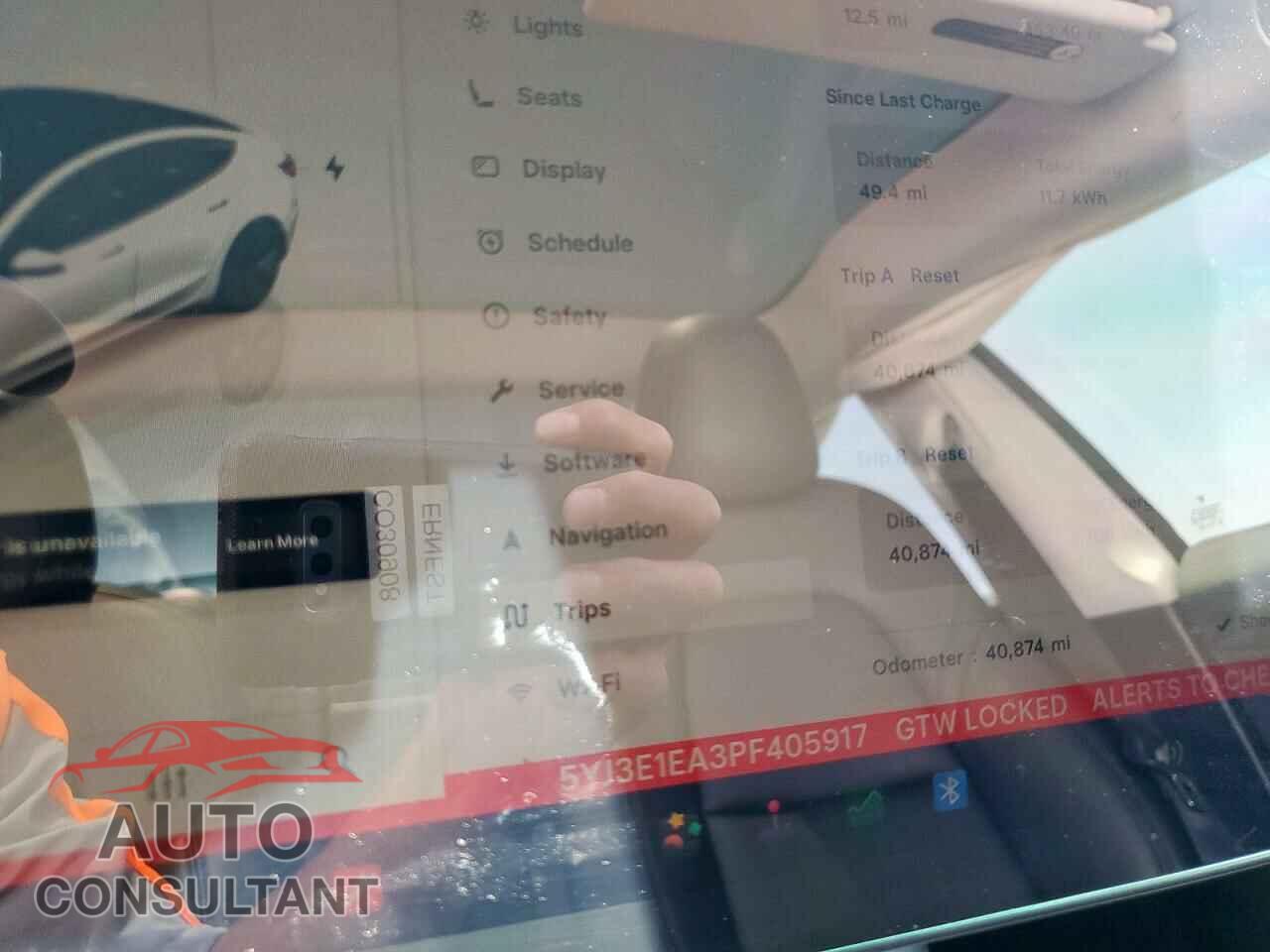 TESLA MODEL 3 2023 - 5YJ3E1EA3PF405917