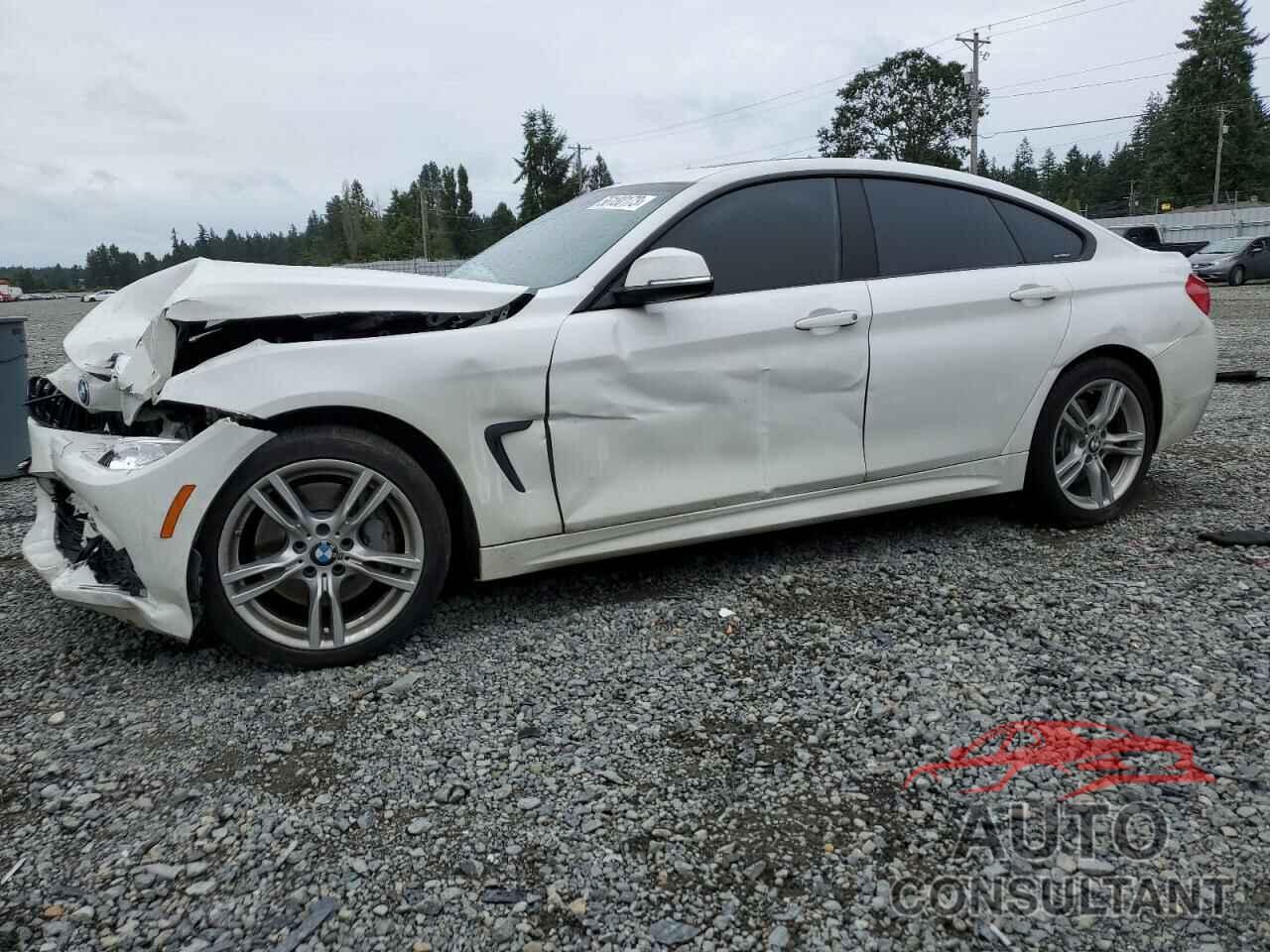 BMW 4 SERIES 2017 - WBA4F7C54HG787437