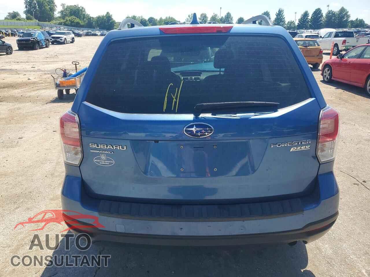 SUBARU FORESTER 2017 - JF2SJABC8HH487885