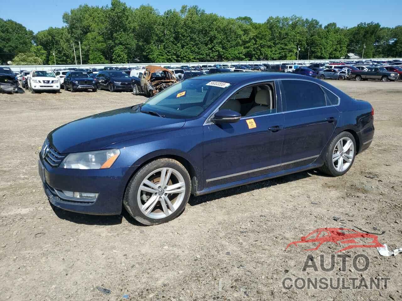 VOLKSWAGEN PASSAT 2012 - 1VWCN7A31CC065892