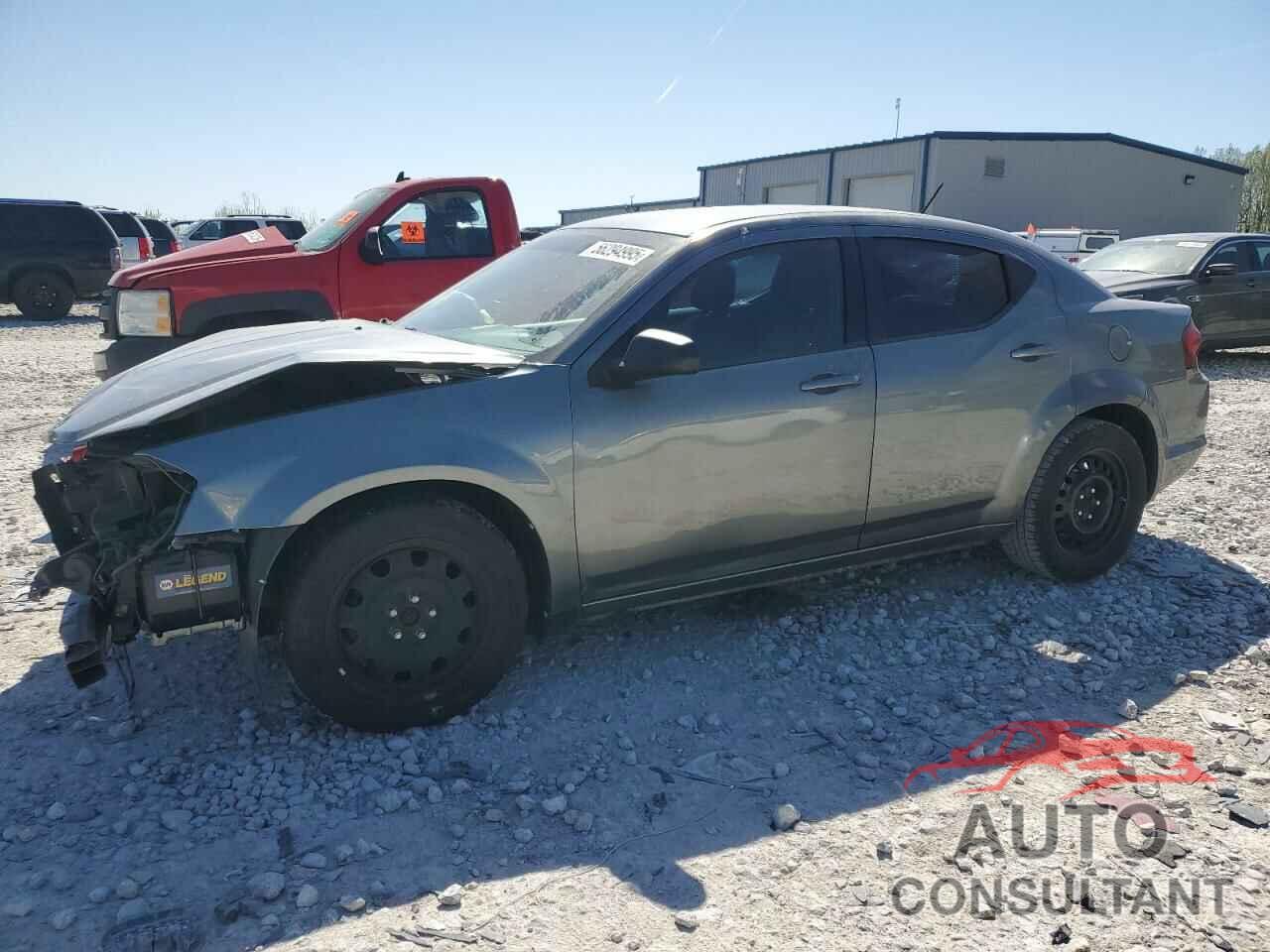 DODGE AVENGER 2013 - 1C3CDZAG6DN748587