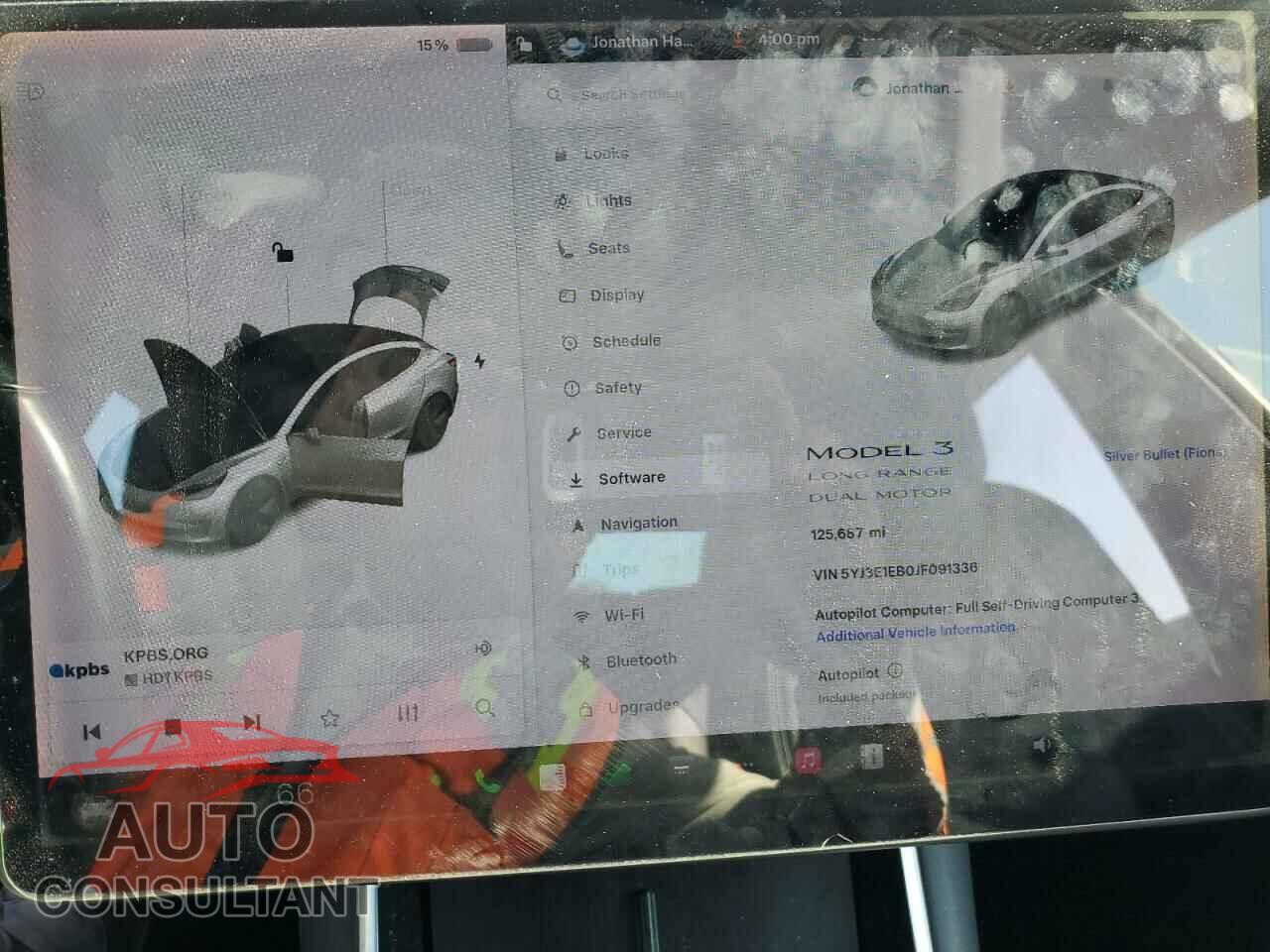 TESLA MODEL 3 2018 - 5YJ3E1EB0JF091336