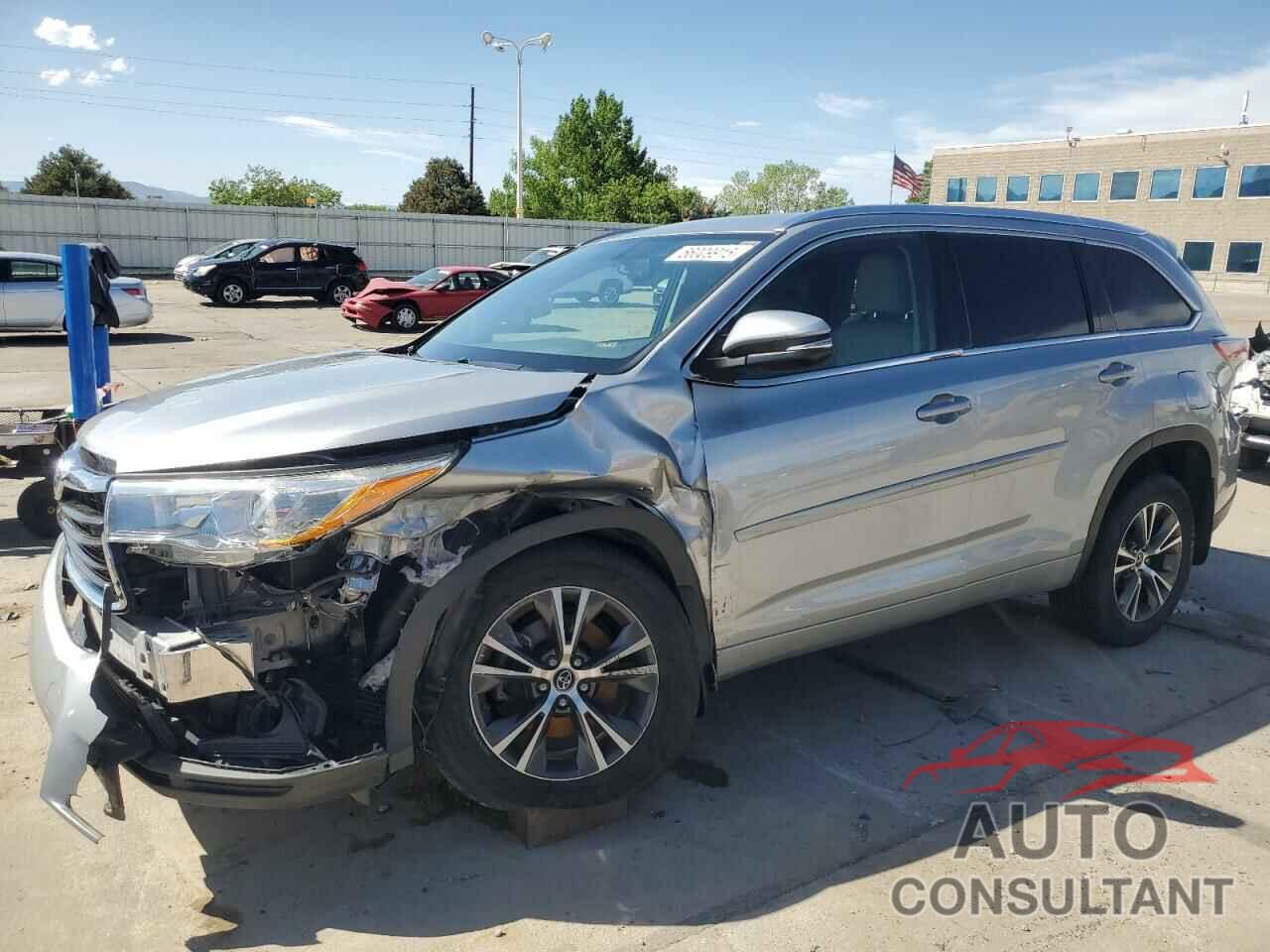 TOYOTA HIGHLANDER 2016 - 5TDJKRFHXGS278458