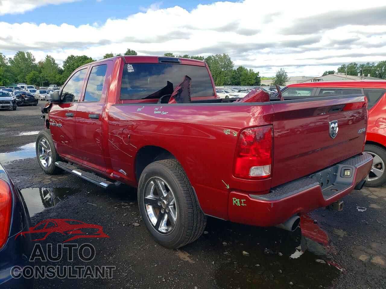 DODGE RAM 1500 2012 - 1C6RD7FTXCS170601