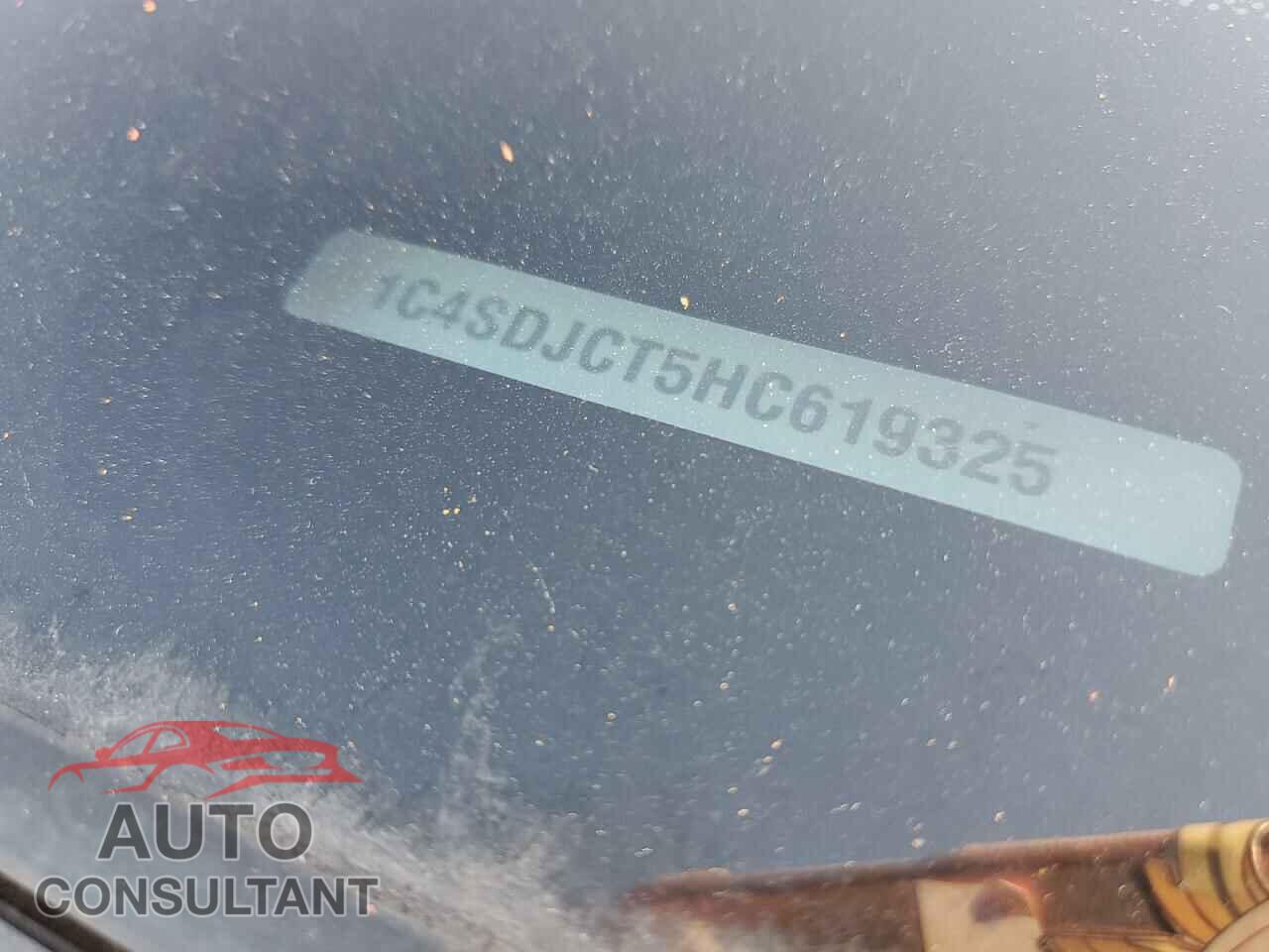 DODGE DURANGO 2017 - 1C4SDJCT5HC619325