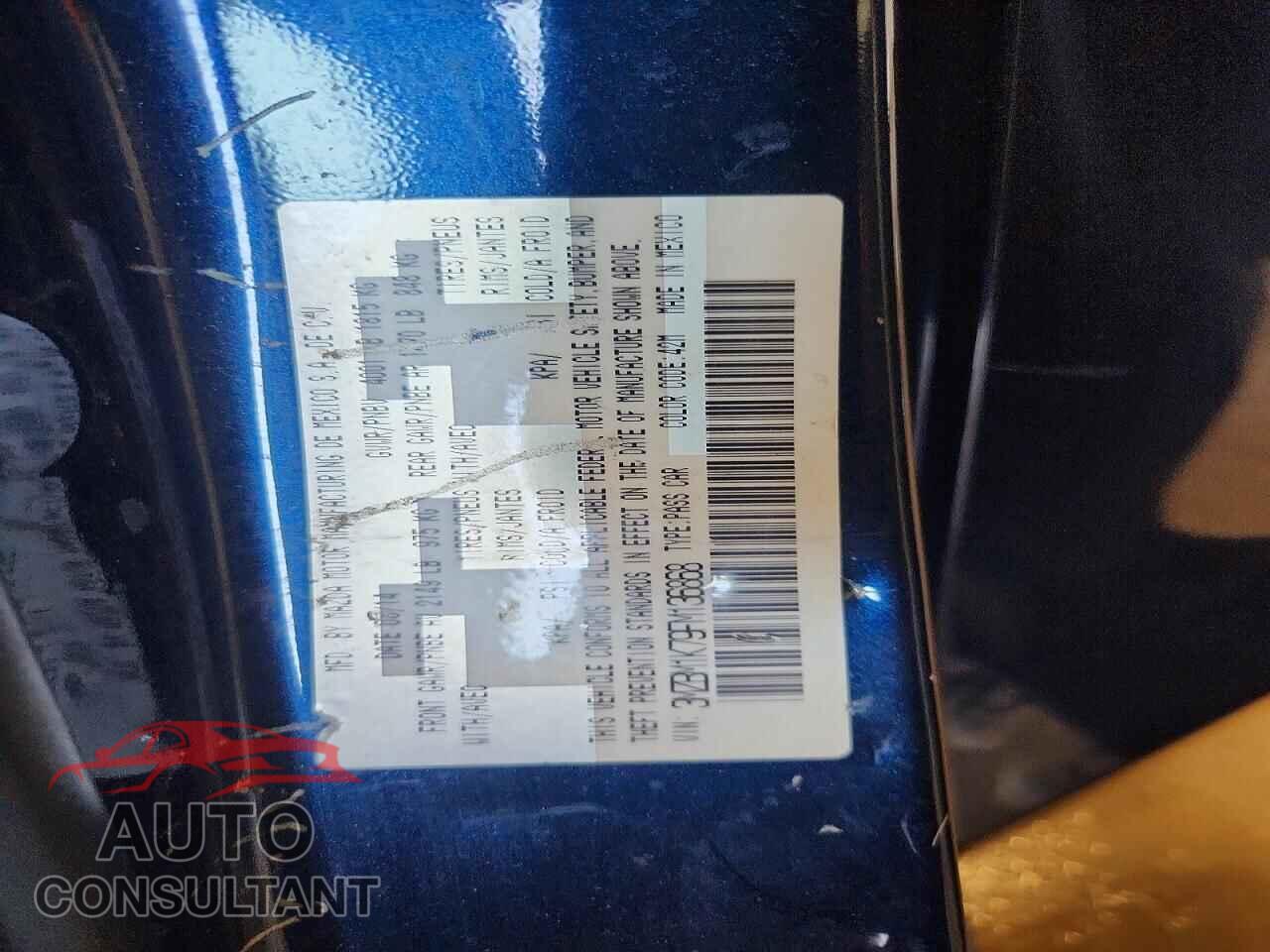 MAZDA 3 2015 - 3MZBM1K79FM136868