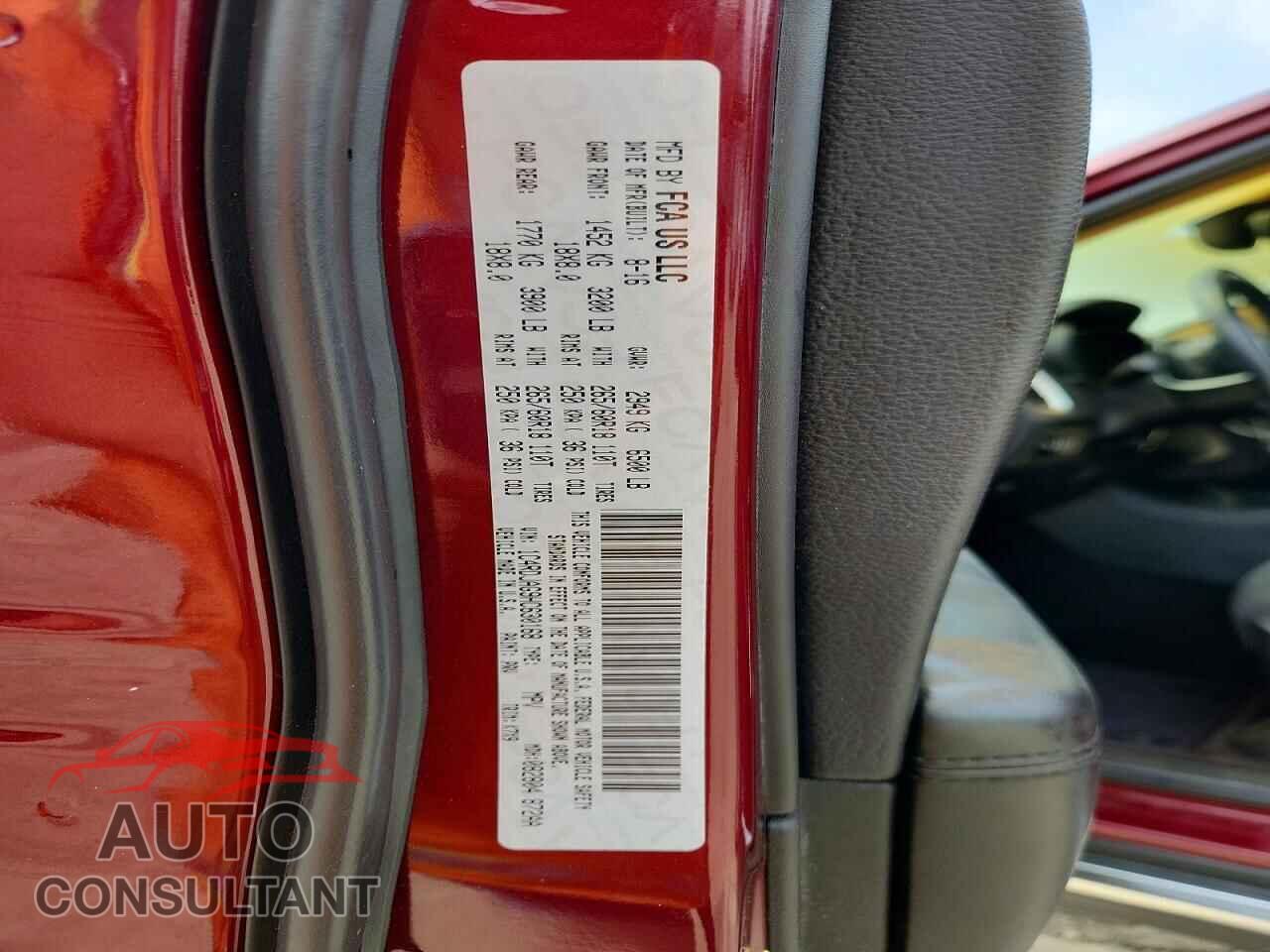 DODGE DURANGO 2017 - 1C4RDJAG9HC630168