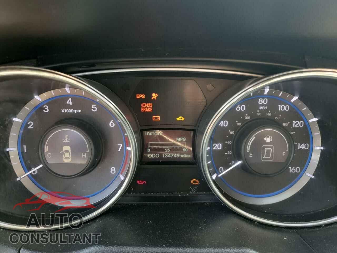 HYUNDAI SONATA 2012 - 5NPEC4AB3CH362772