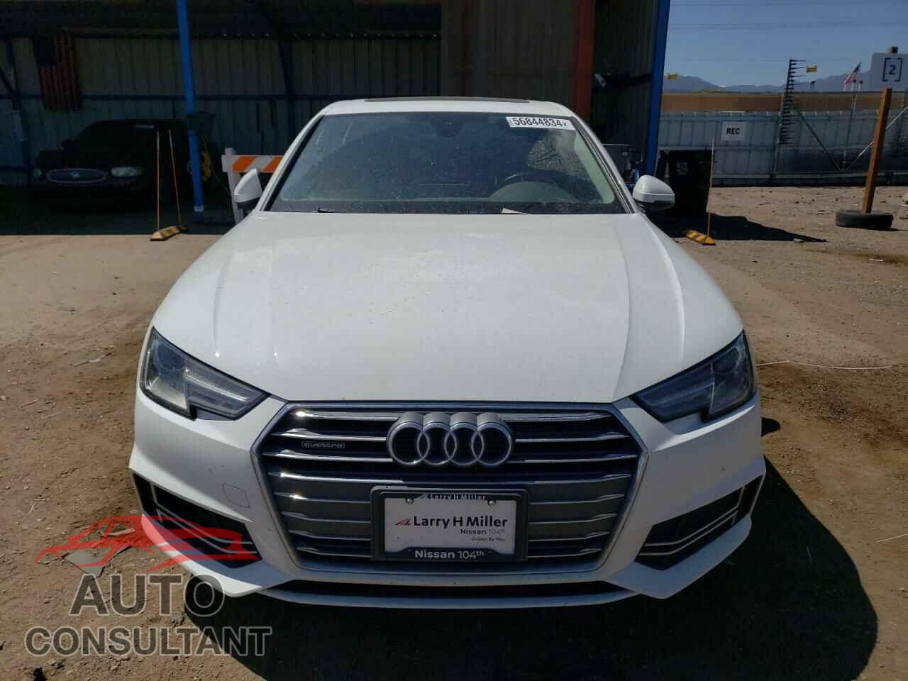 AUDI A4 2017 - WAUDNAF42HN045861