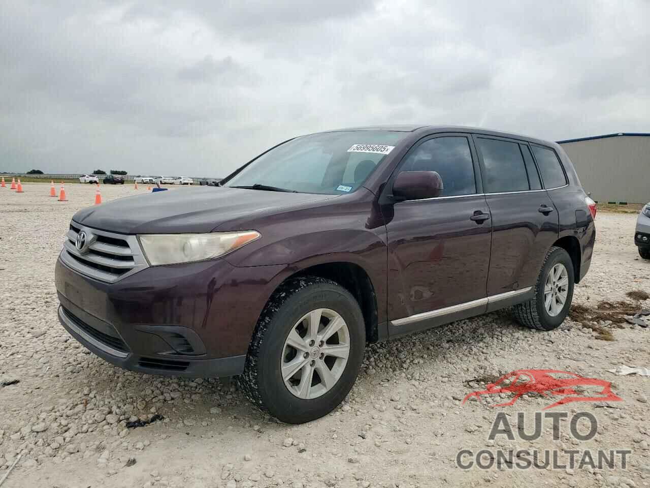 TOYOTA HIGHLANDER 2013 - 5TDZA3EH9DS045462