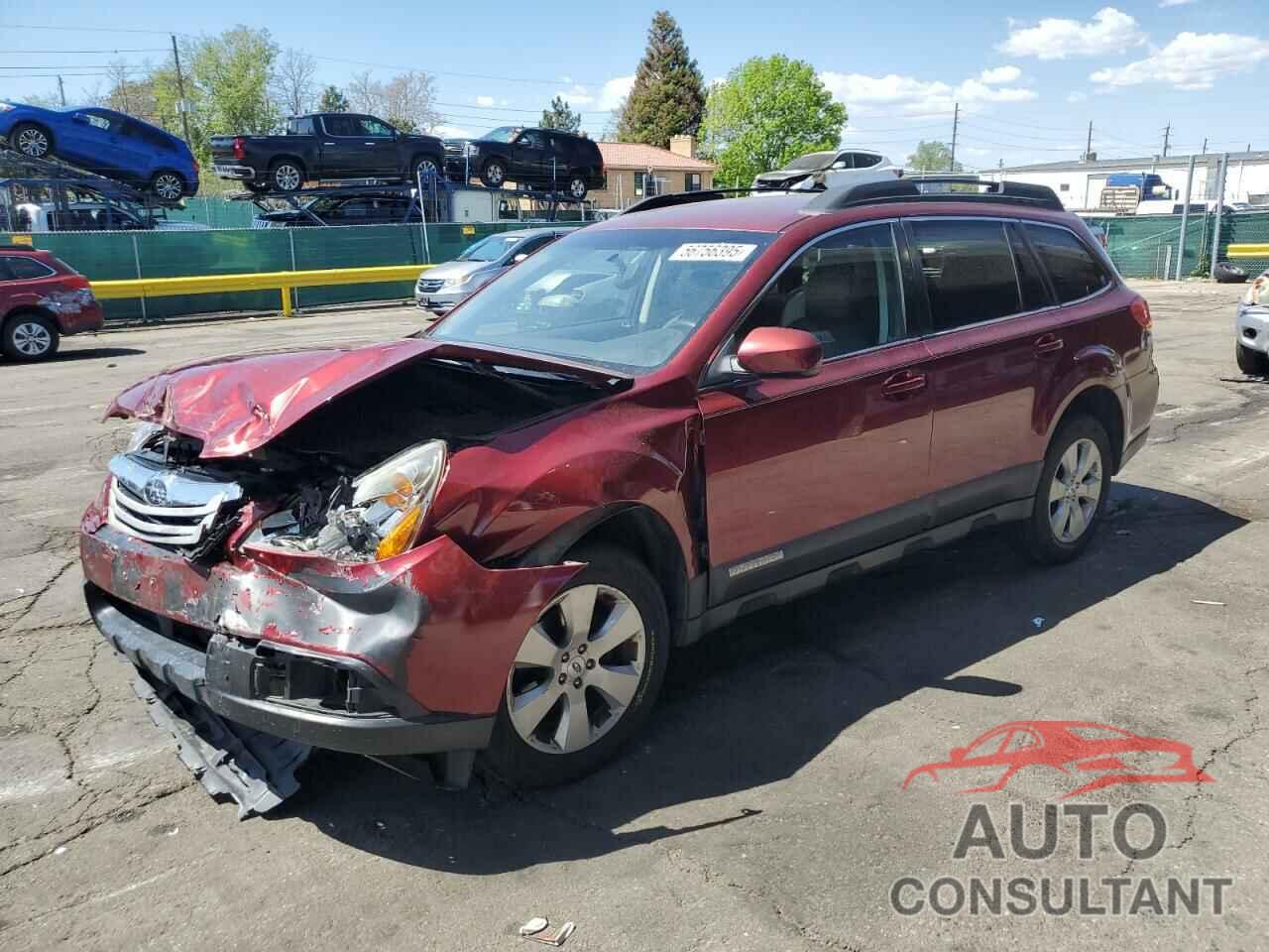 SUBARU OUTBACK 2012 - 4S4BRCJC9C3281836