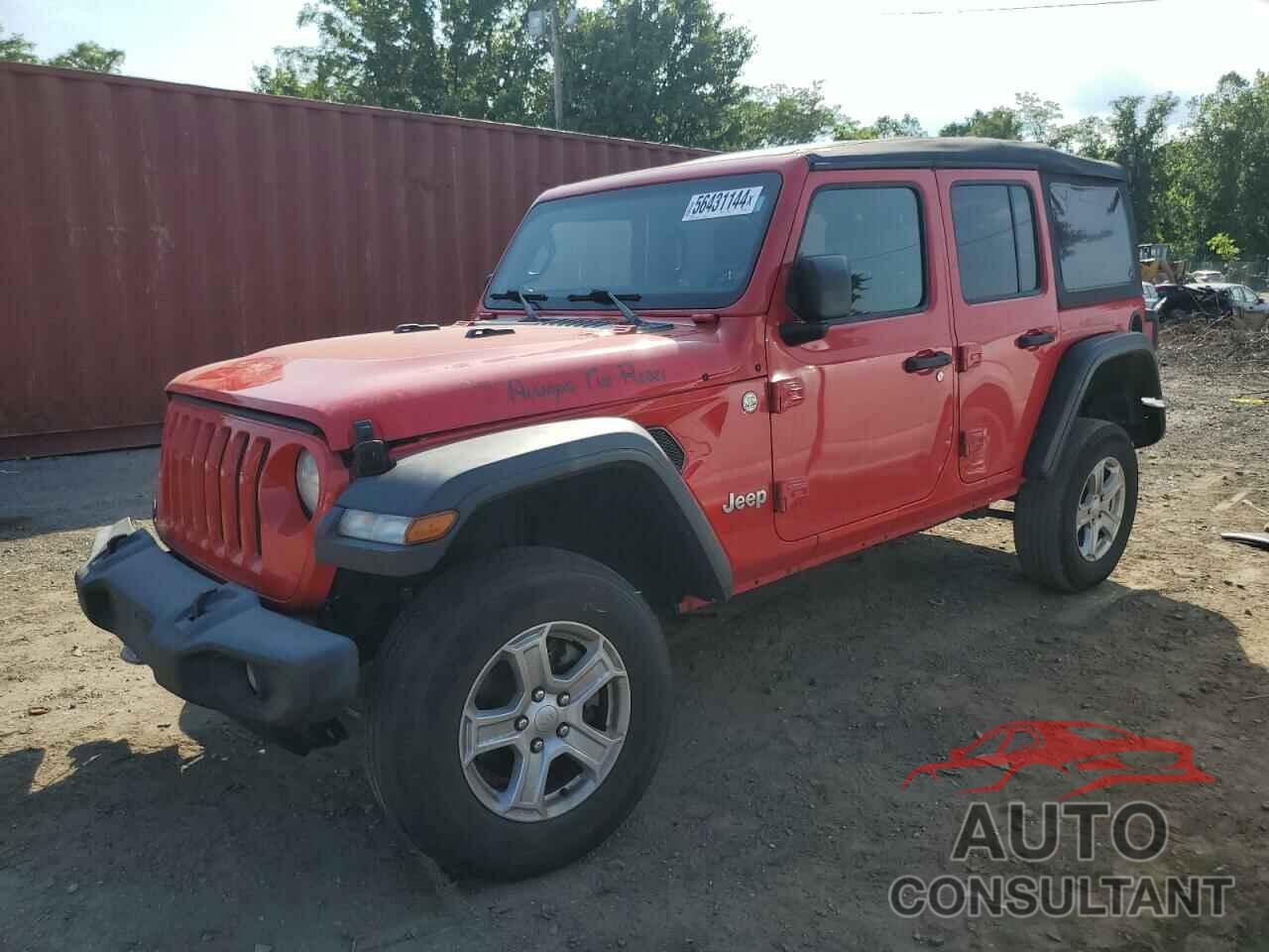 JEEP WRANGLER 2018 - 1C4HJXDG7JW180107
