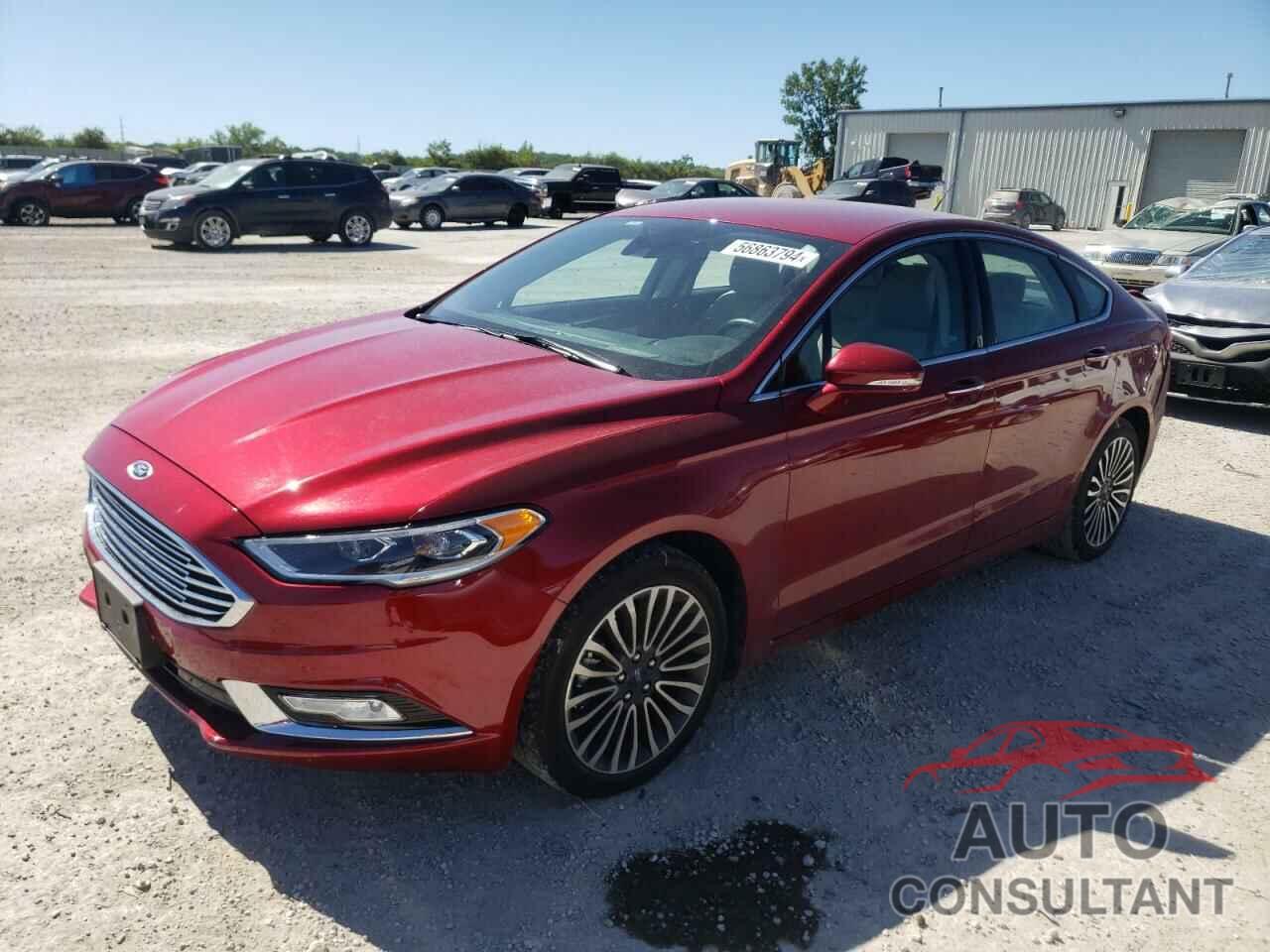 FORD FUSION 2017 - 3FA6P0K98HR343142