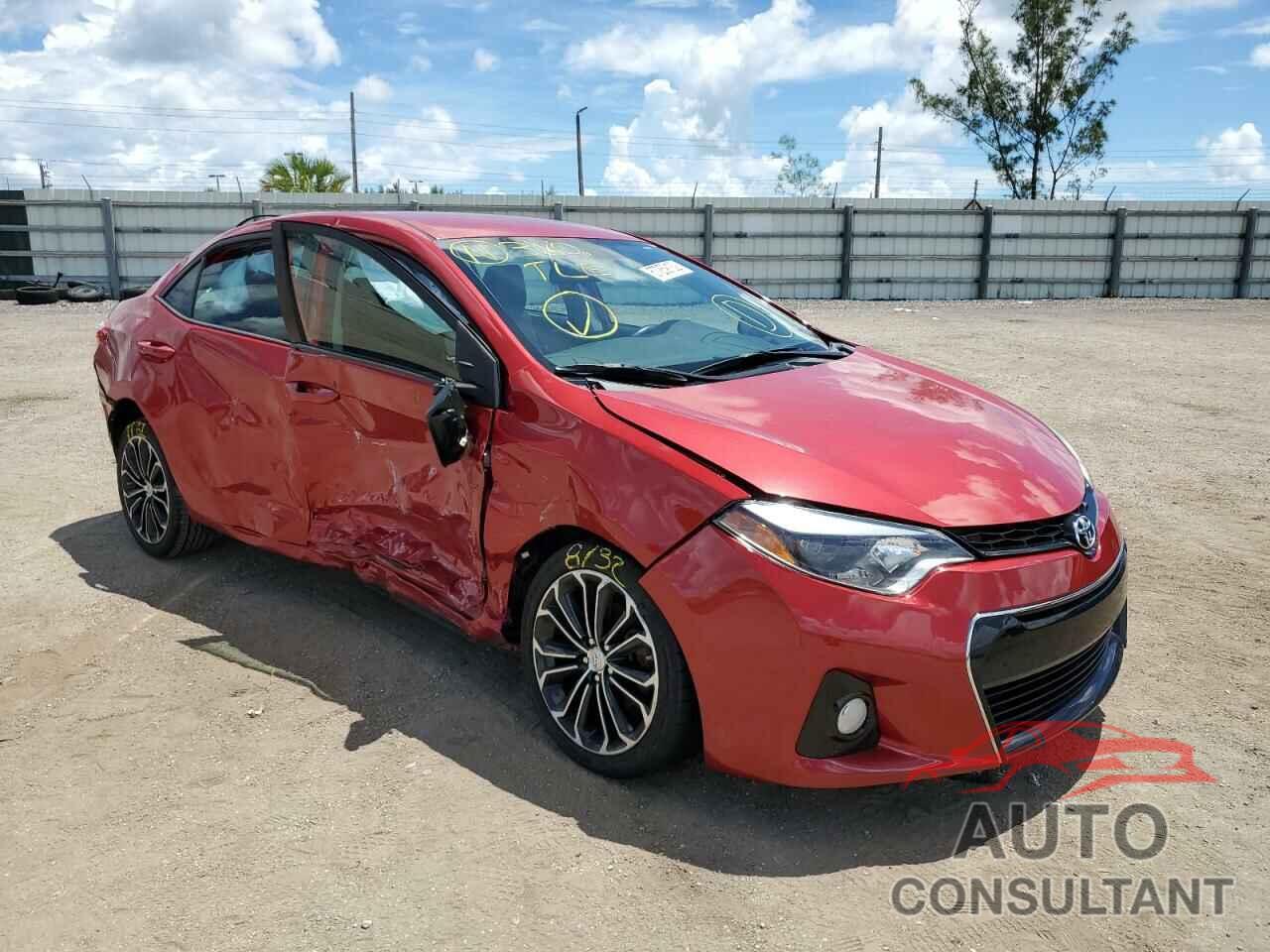 TOYOTA COROLLA 2016 - 2T1BURHE5GC725935