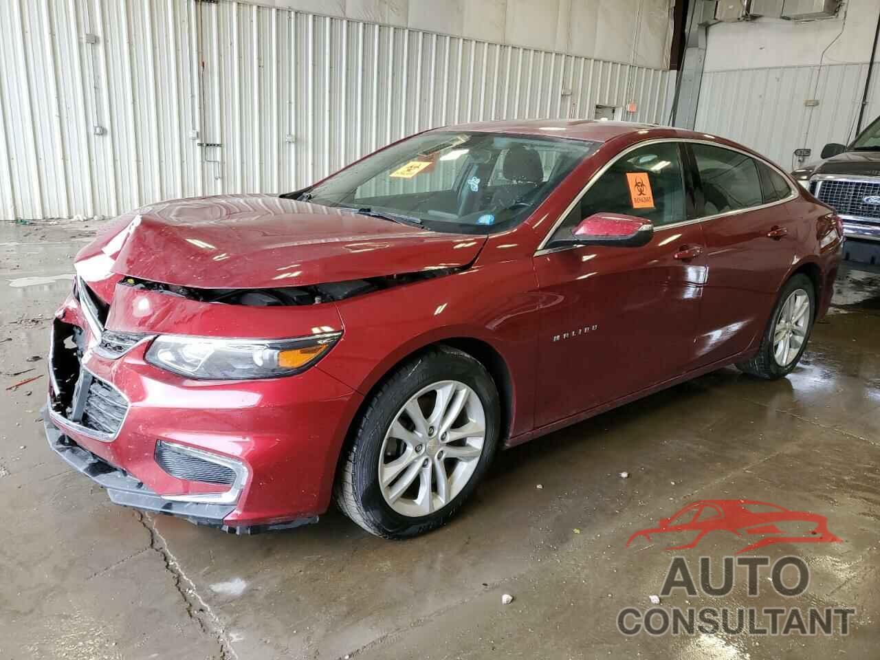 CHEVROLET MALIBU 2017 - 1G1ZE5STXHF156108