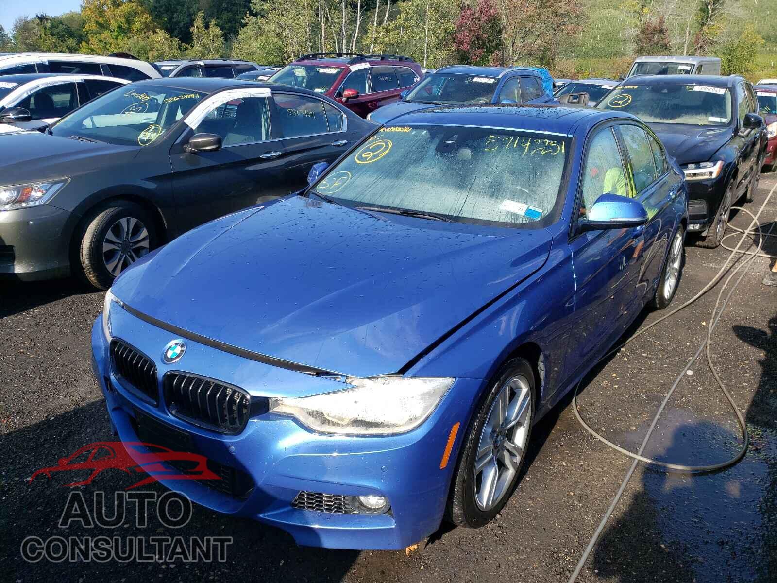 BMW 3 SERIES 2016 - WBA8E3G5XGNU00651