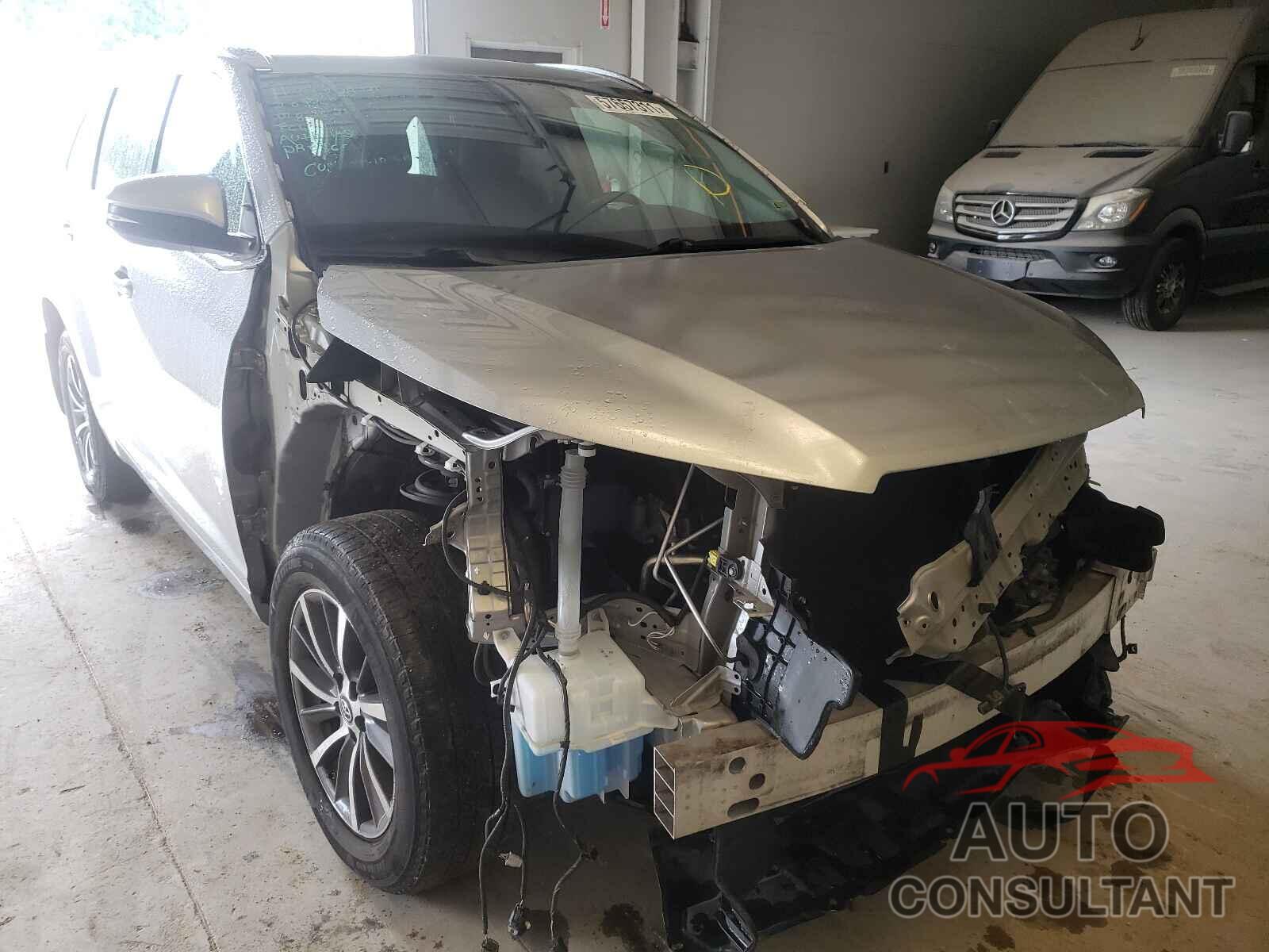 TOYOTA HIGHLANDER 2017 - 5TDJZRFH7HS371919