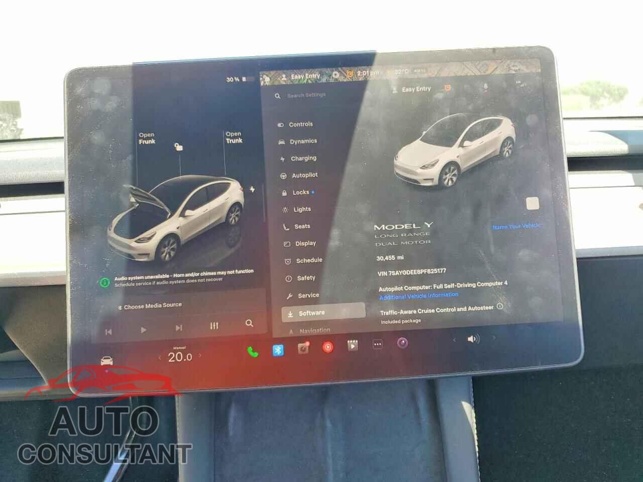 TESLA MODEL Y 2023 - 7SAYGDEE8PF825177
