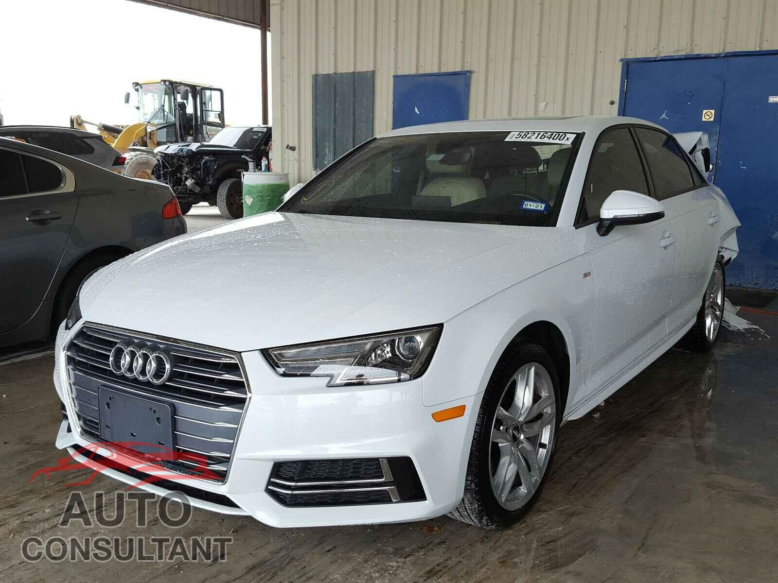 AUDI A4 2017 - WAUKMAF46HN056940