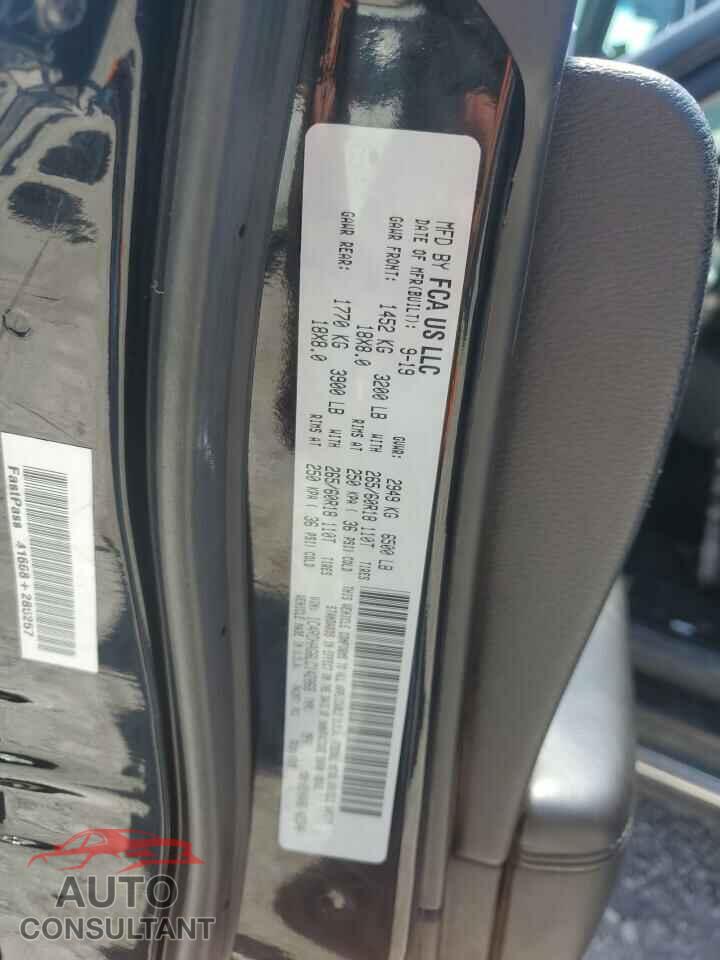 DODGE DURANGO 2020 - 1C4RDHAG6LC142068