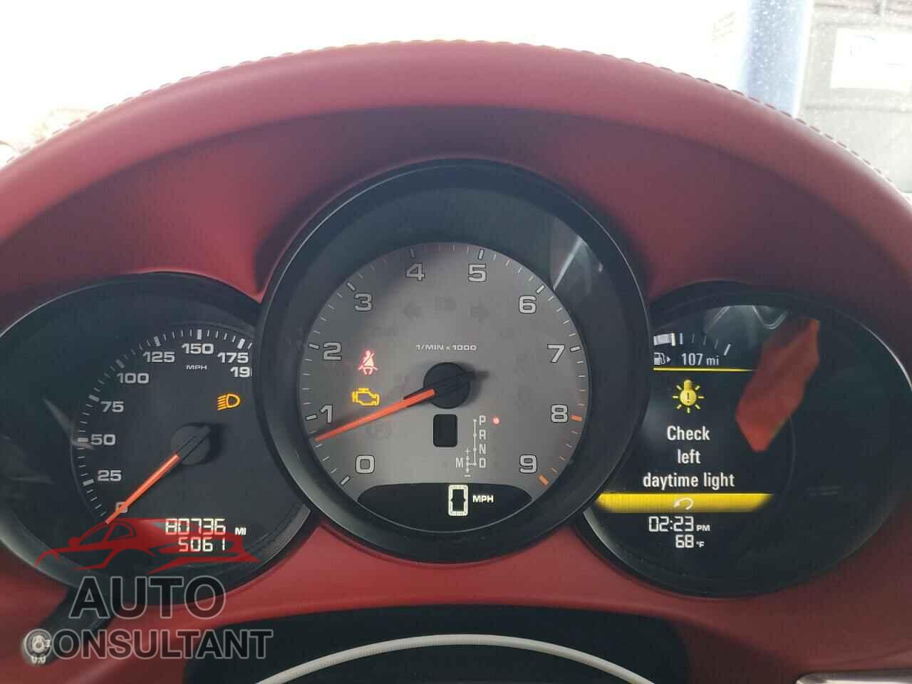 PORSCHE BOXSTER 2013 - WP0CB2A85DS133371